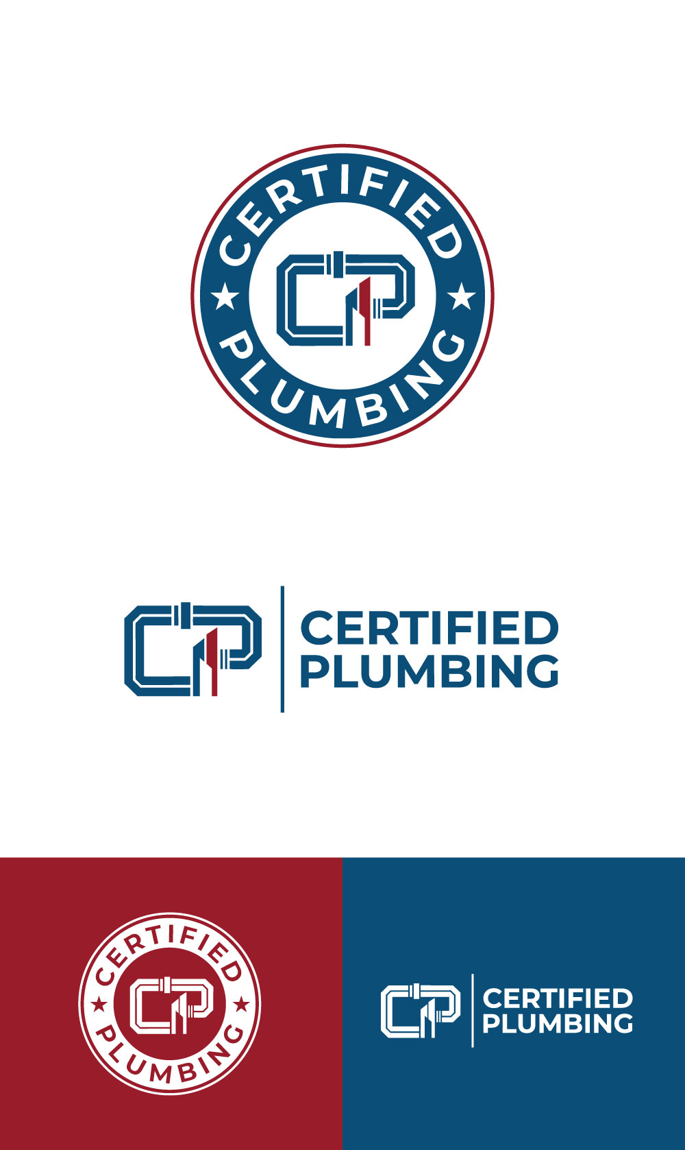 Logo Design by DesignVerse777 for Certified Plumbing Professionals  | Design #36757952