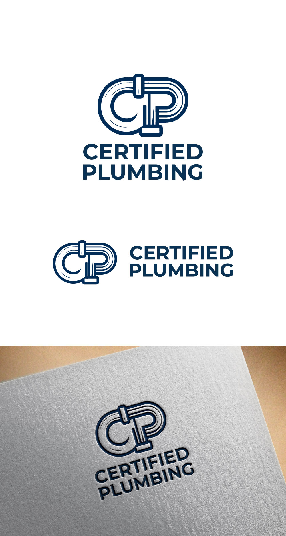Logo-Design von Jonshonkal für Certified Plumbing Professionals  | Design #36757976