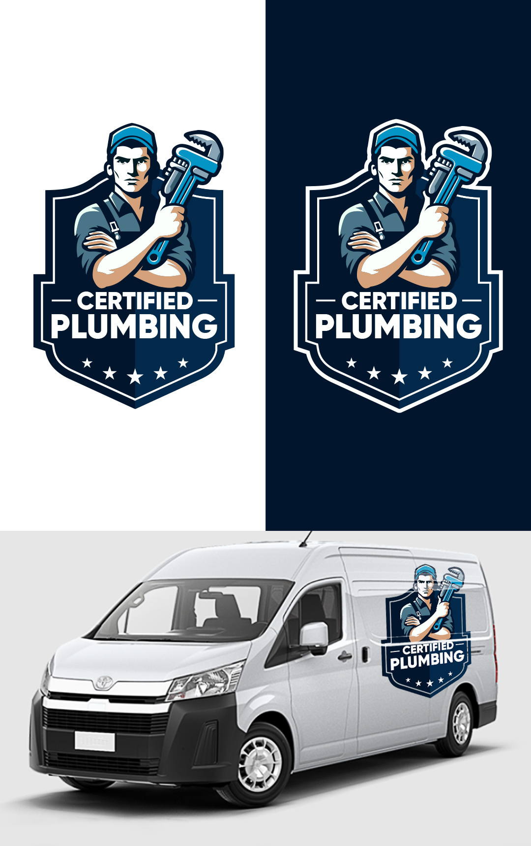 Logo Design by circledsg for Certified Plumbing Professionals  | Design #36744398