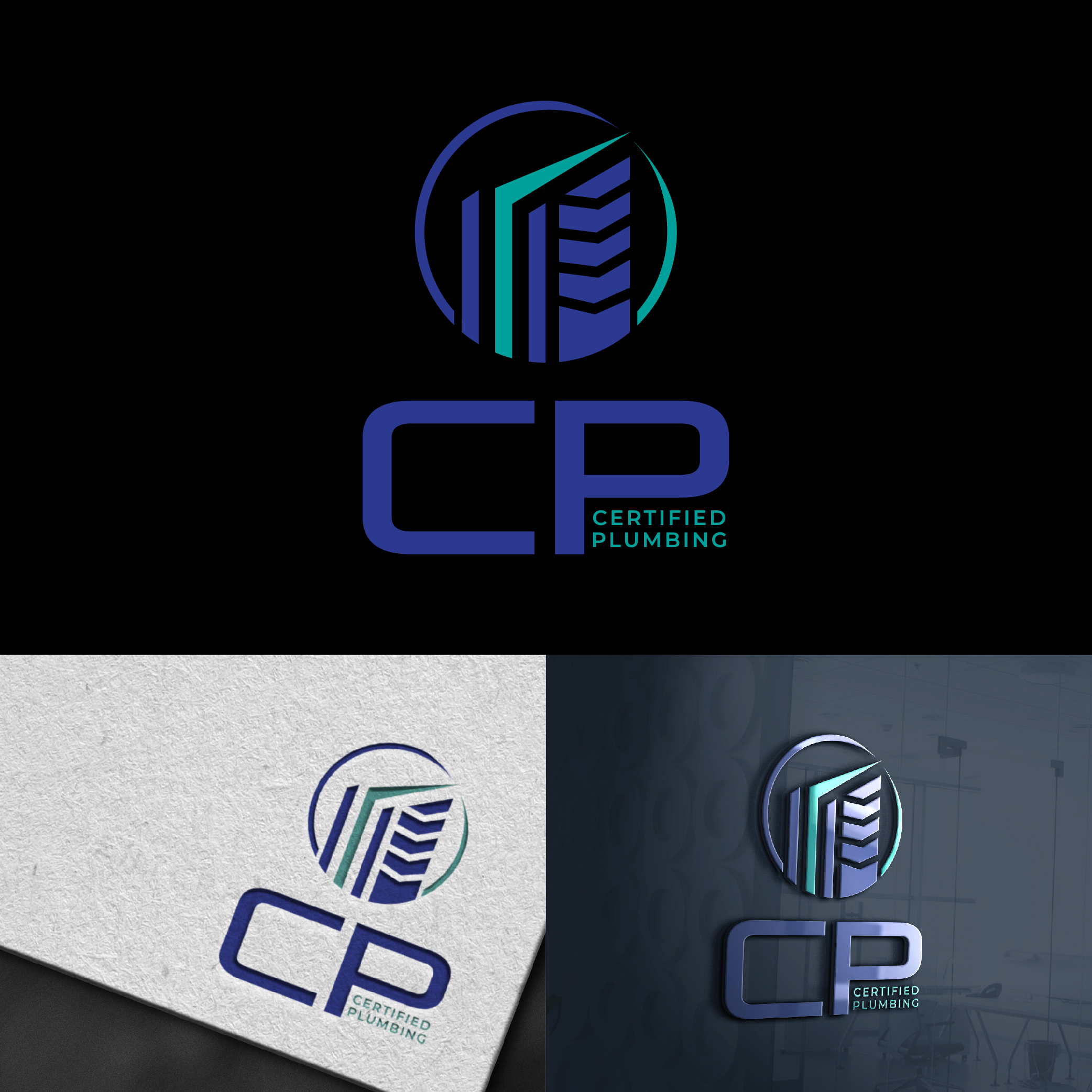 Logo Design by designer profile for Certified Plumbing Professionals  | Design #36746121