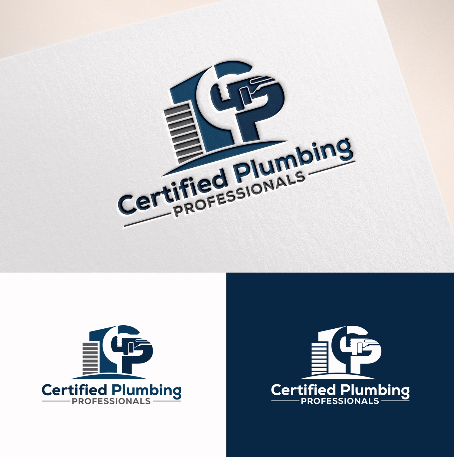 Logo Design by M Art & Design for Certified Plumbing Professionals  | Design #36744663