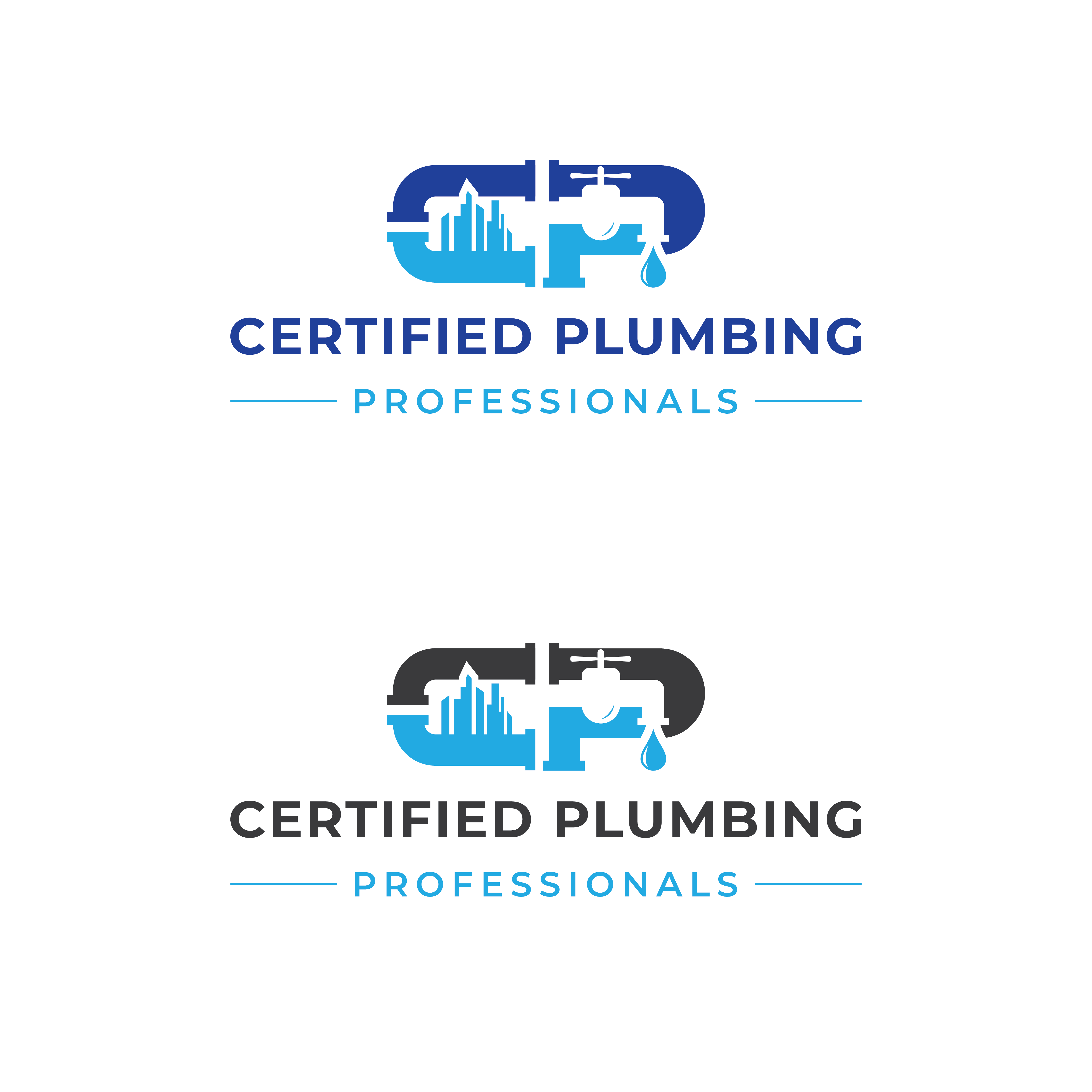 Logo Design by TDAC for Certified Plumbing Professionals  | Design #36747772