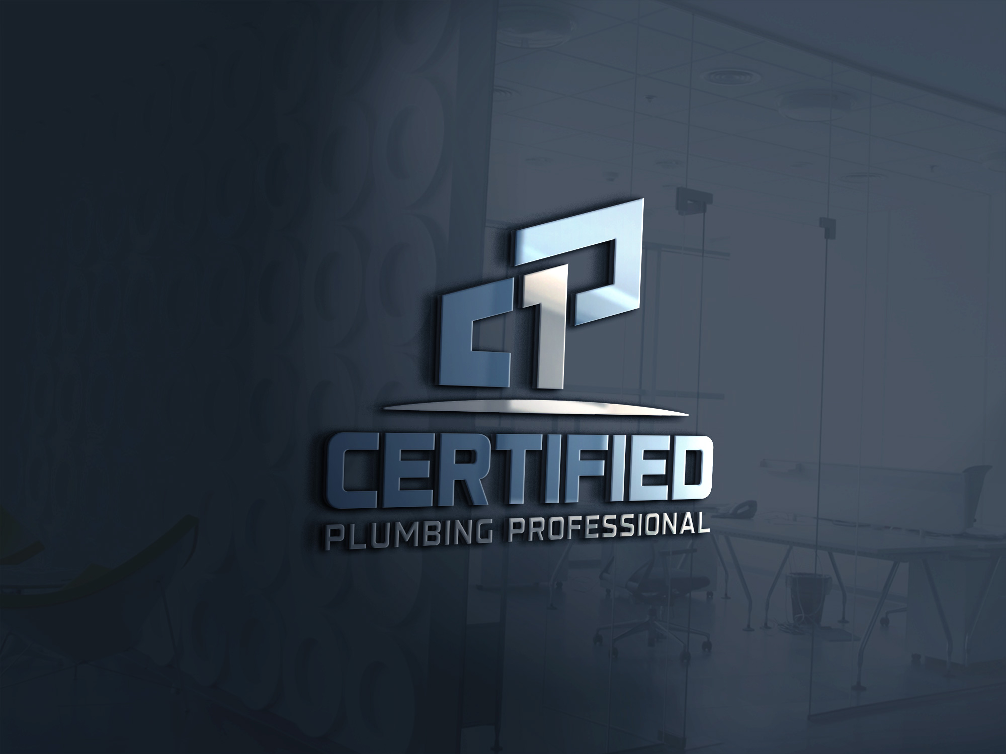 Logo Design by Tube light for Certified Plumbing Professionals  | Design #36765642