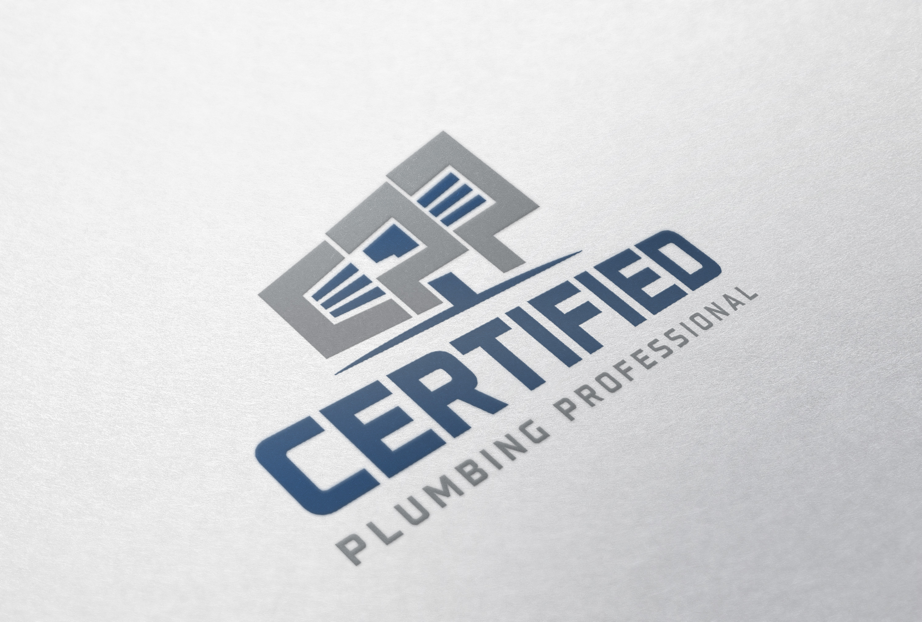 Logo Design by Tube light for Certified Plumbing Professionals  | Design #36765659