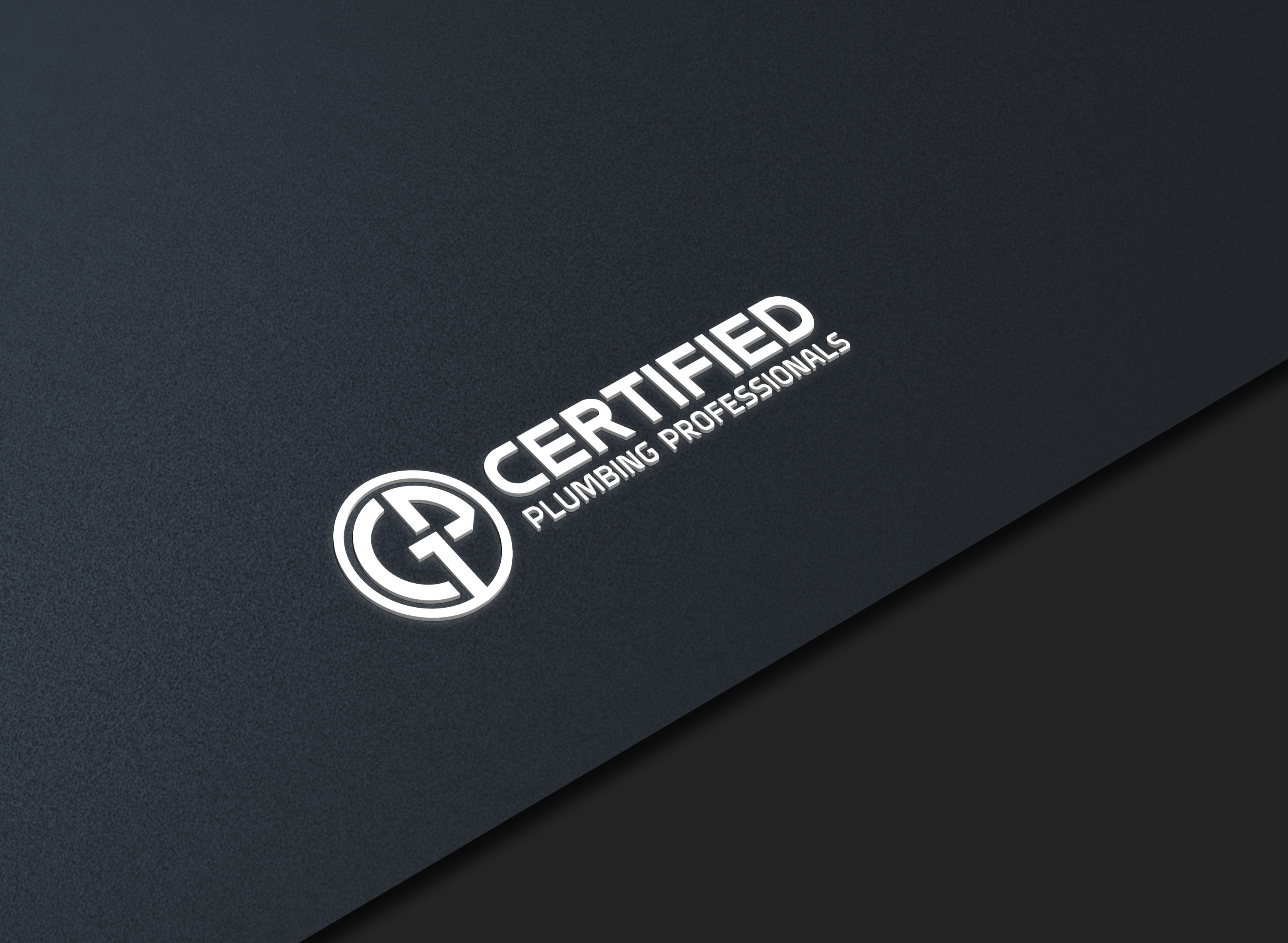 Logo Design by Tube light for Certified Plumbing Professionals  | Design #36774603