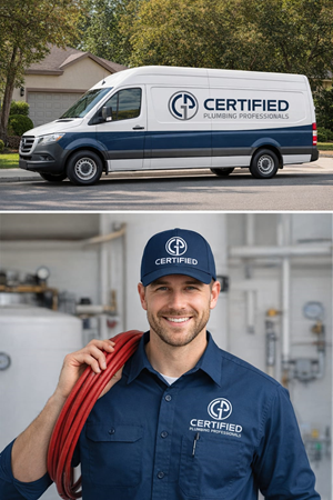 Logo Design by Tube light for Certified Plumbing Professionals  | Design: #36774604