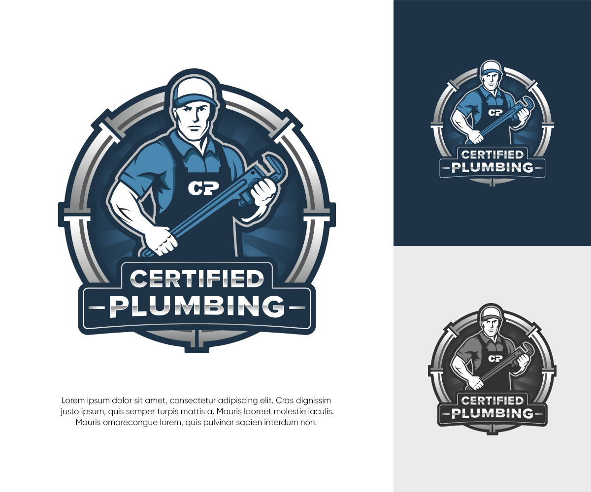 Logo-Design von Alf Mozara für Certified Plumbing Professionals  | Design #36744620