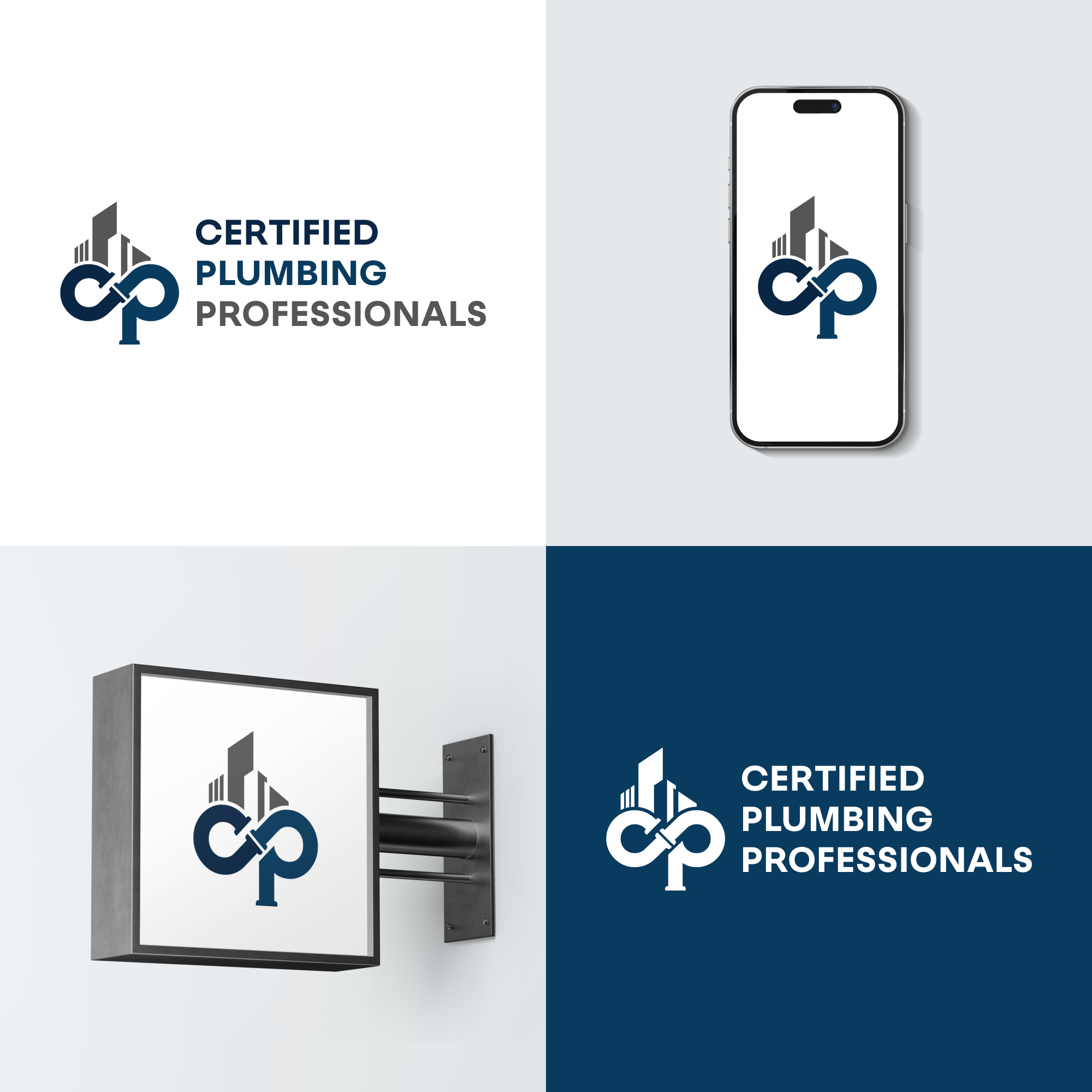 Logo Design by Royco for Certified Plumbing Professionals  | Design #36744379
