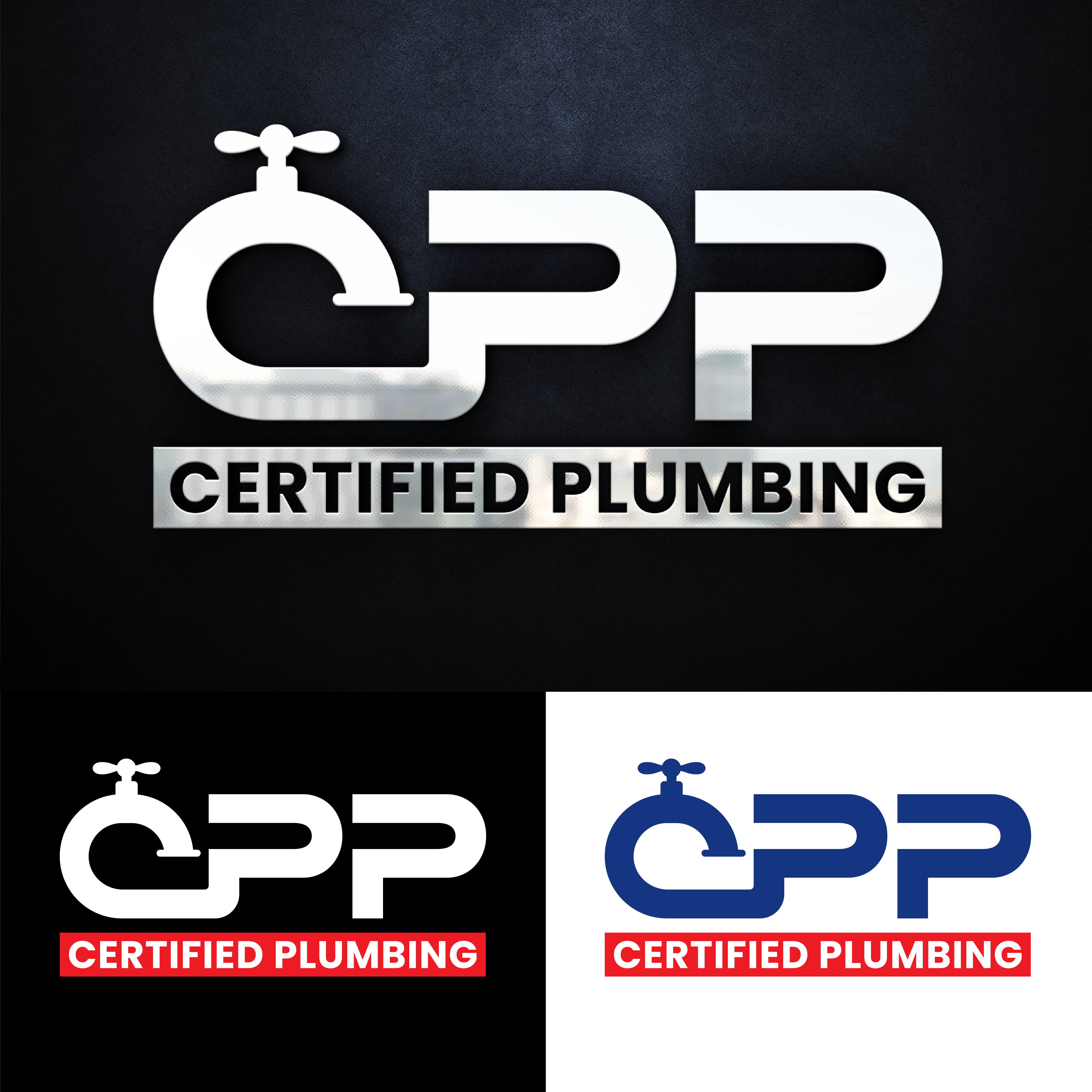 Logo-Design von John Mark Arts für Certified Plumbing Professionals  | Design #36744674