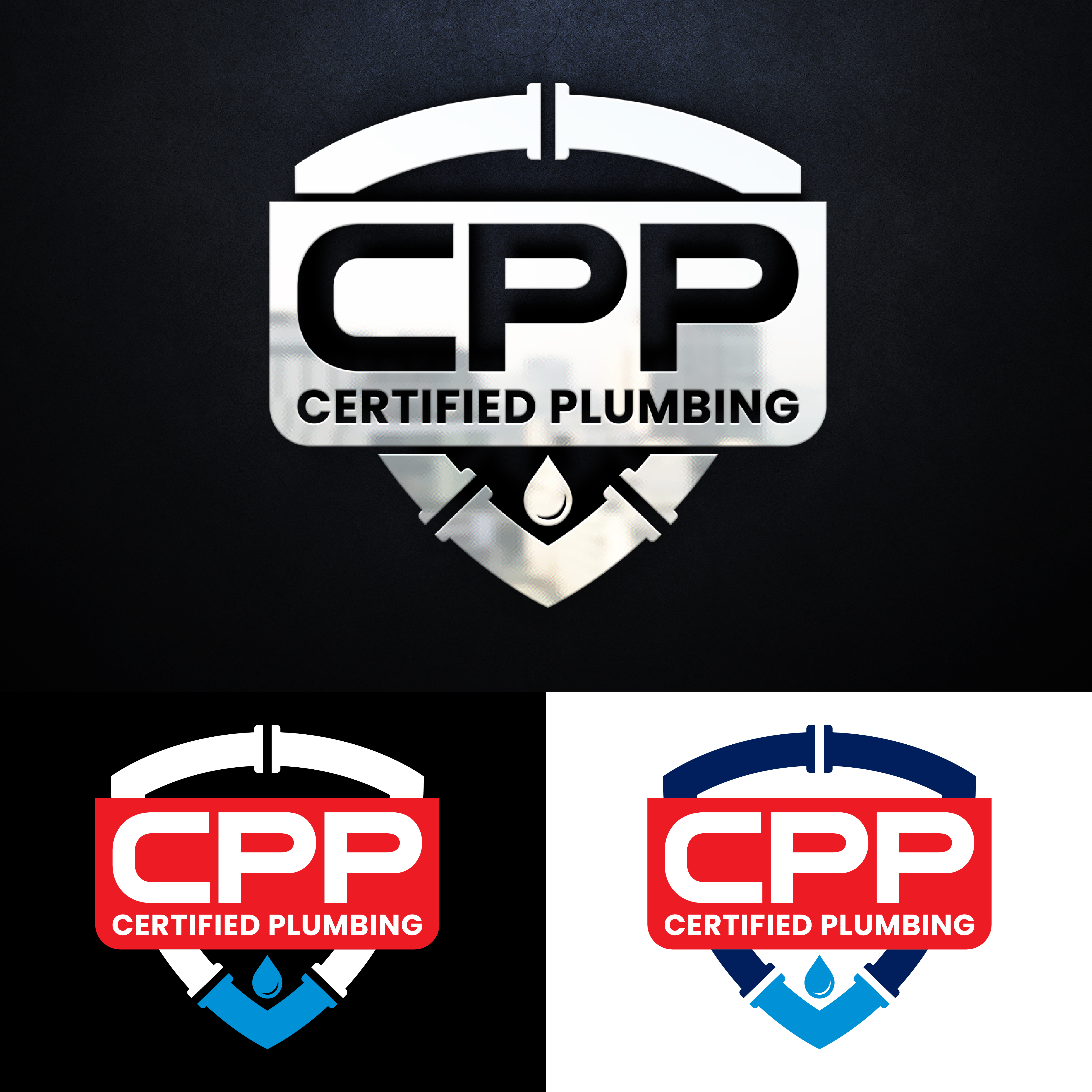 Logo-Design von John Mark Arts für Certified Plumbing Professionals  | Design #36744987