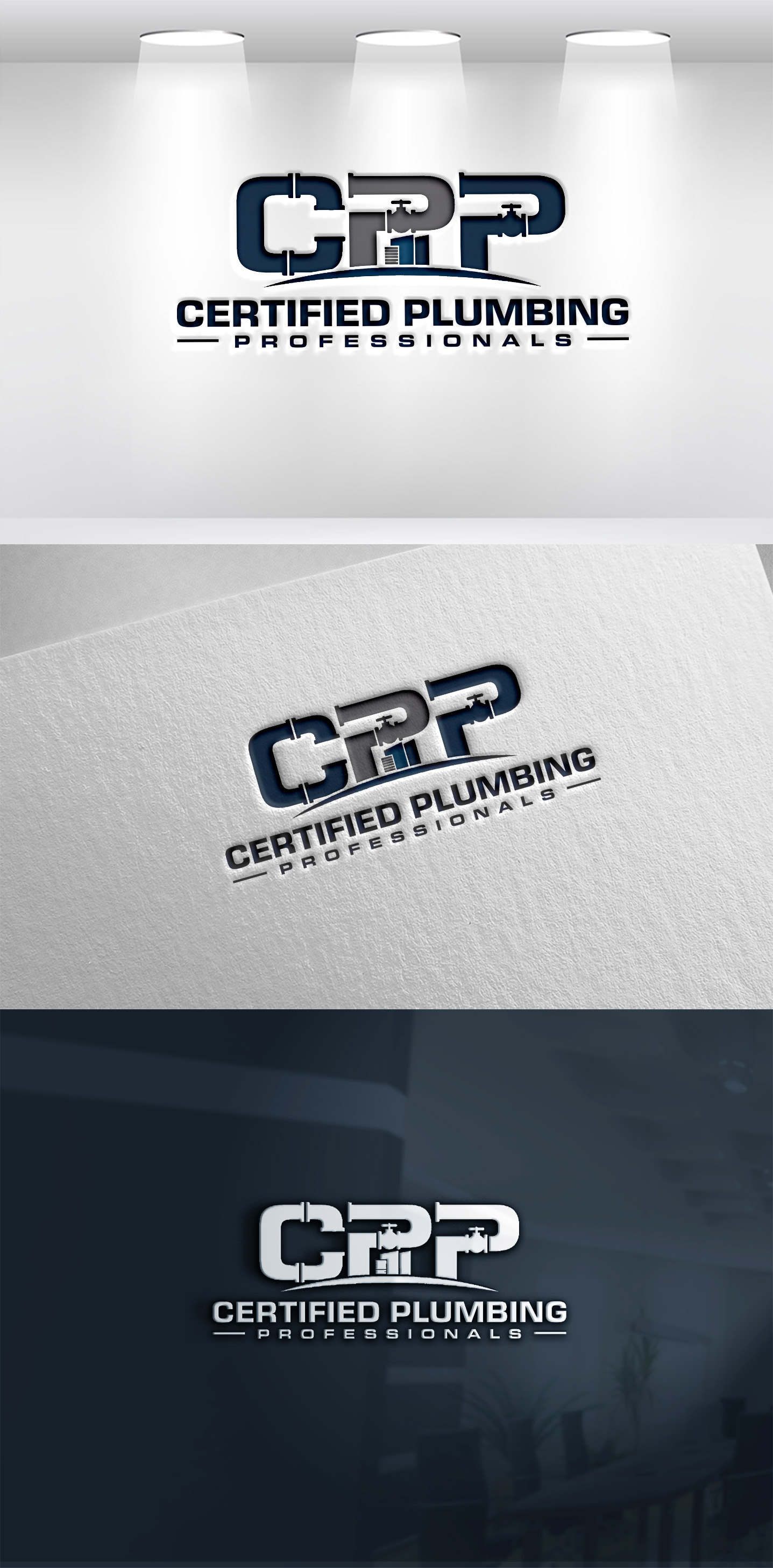 Logo Design by Pilot_DesignR™ for Certified Plumbing Professionals  | Design #36748222