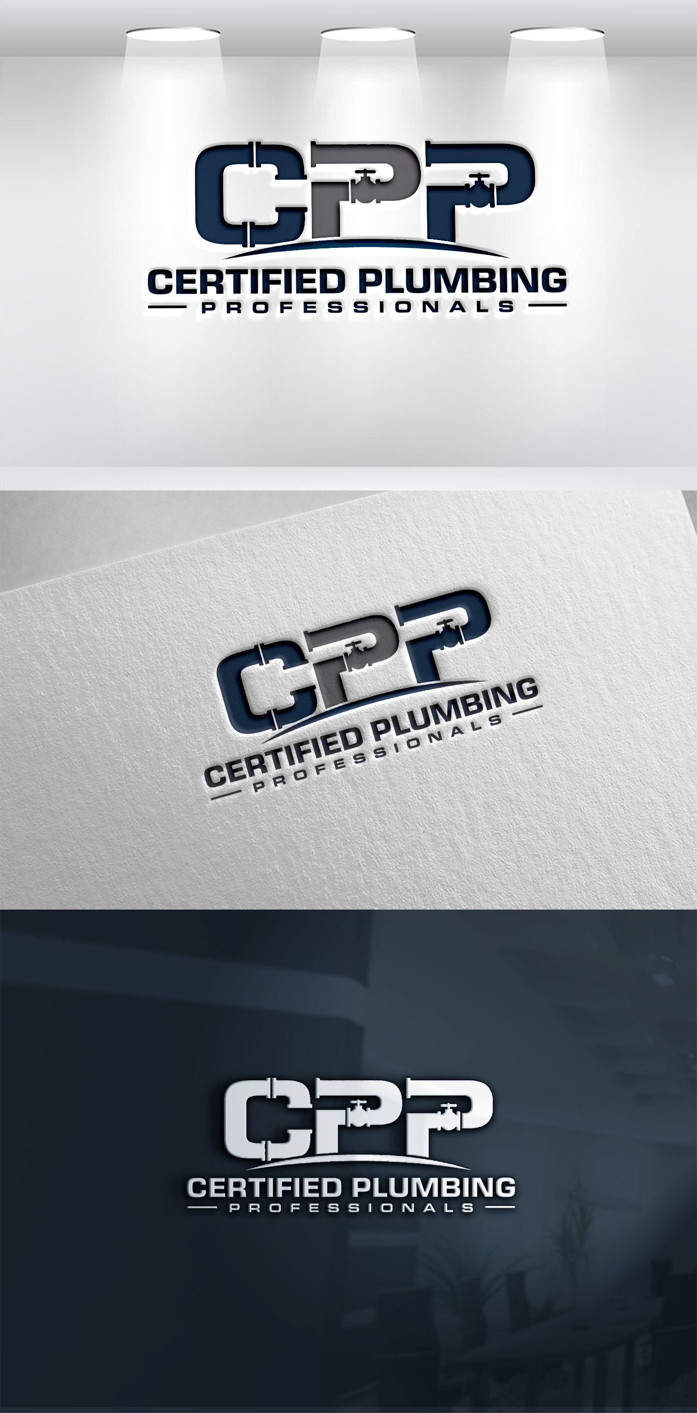 Logo Design by Pilot_DesignR™ for Certified Plumbing Professionals  | Design #36748225
