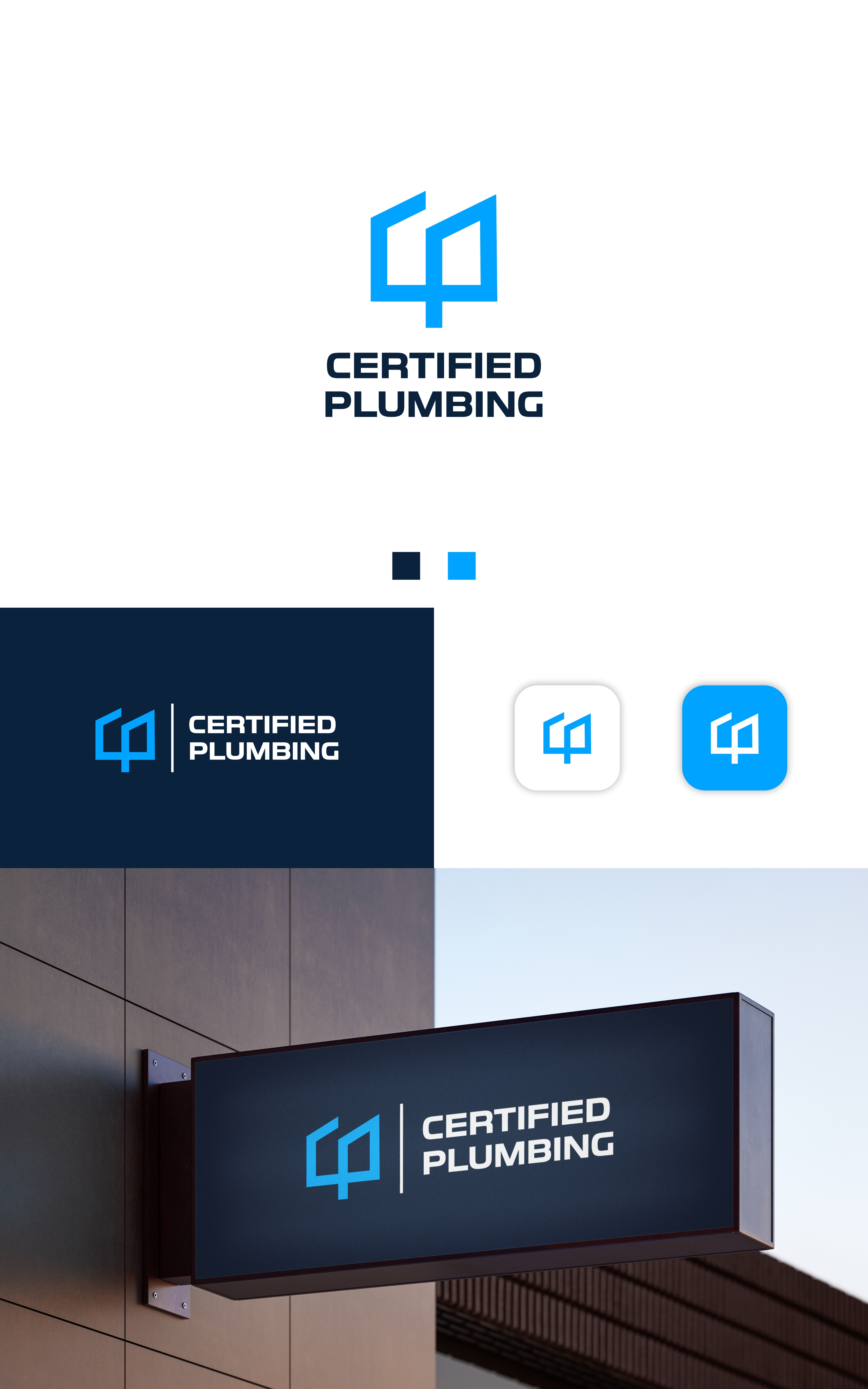 Logo Design by Dell_a.Design for Certified Plumbing Professionals  | Design #36744846