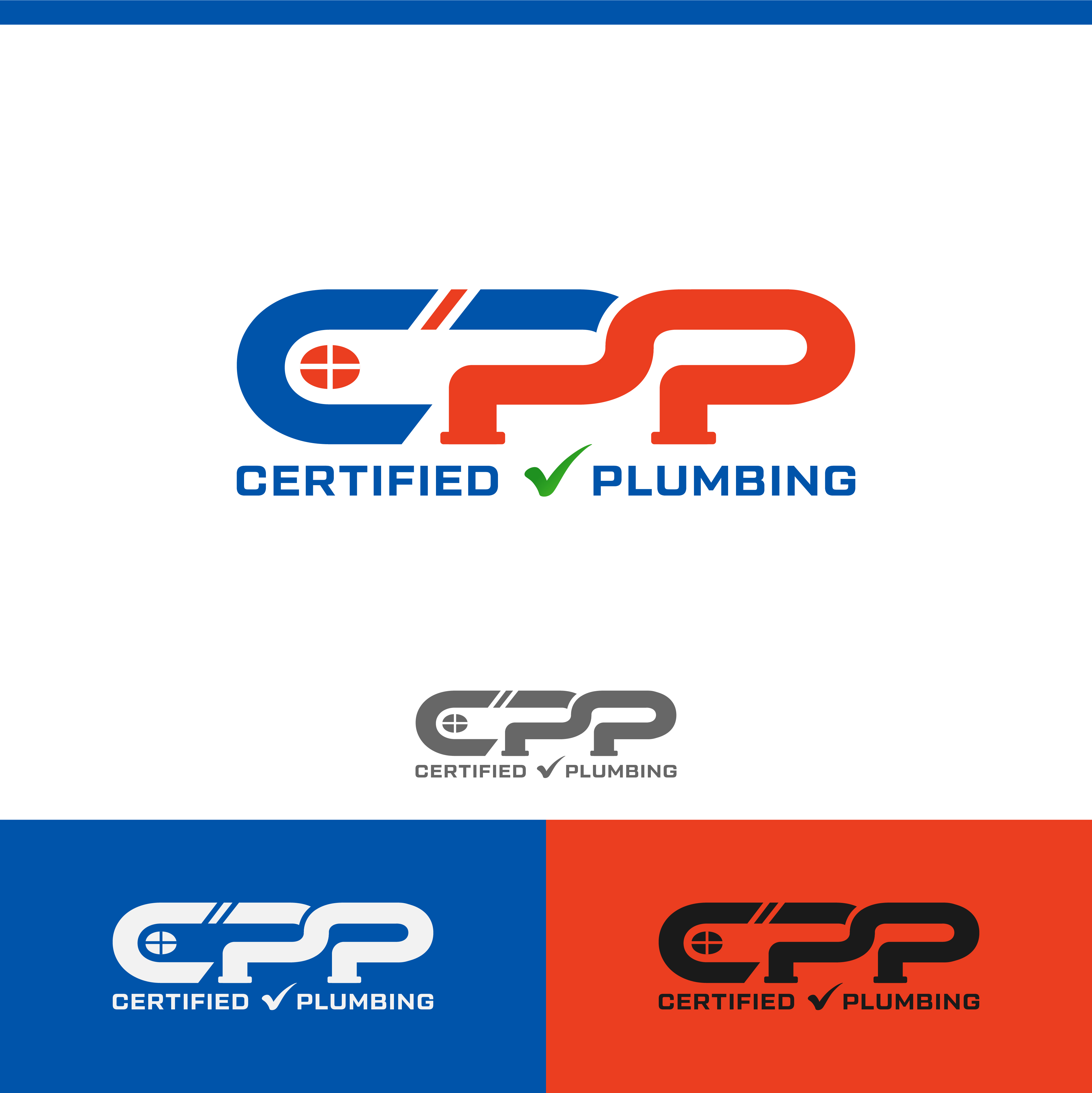 Logo Design by ZenCreations for Certified Plumbing Professionals  | Design #36752124