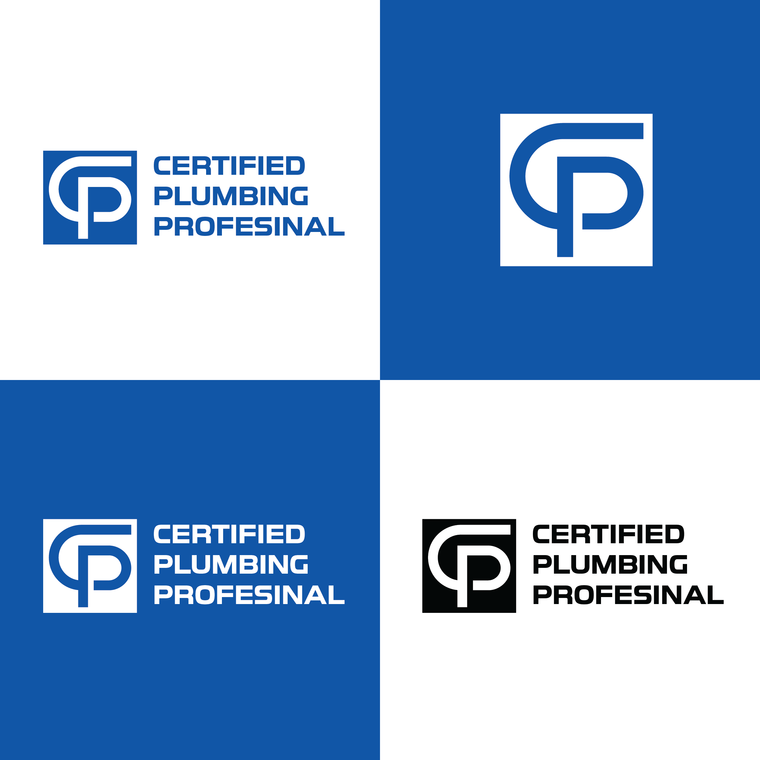 Logo-Design von Tommyd für Certified Plumbing Professionals  | Design #36763454