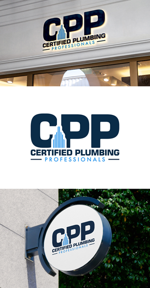 Logo Design by THE DESIGN MAN for Certified Plumbing Professionals  | Design: #36766989