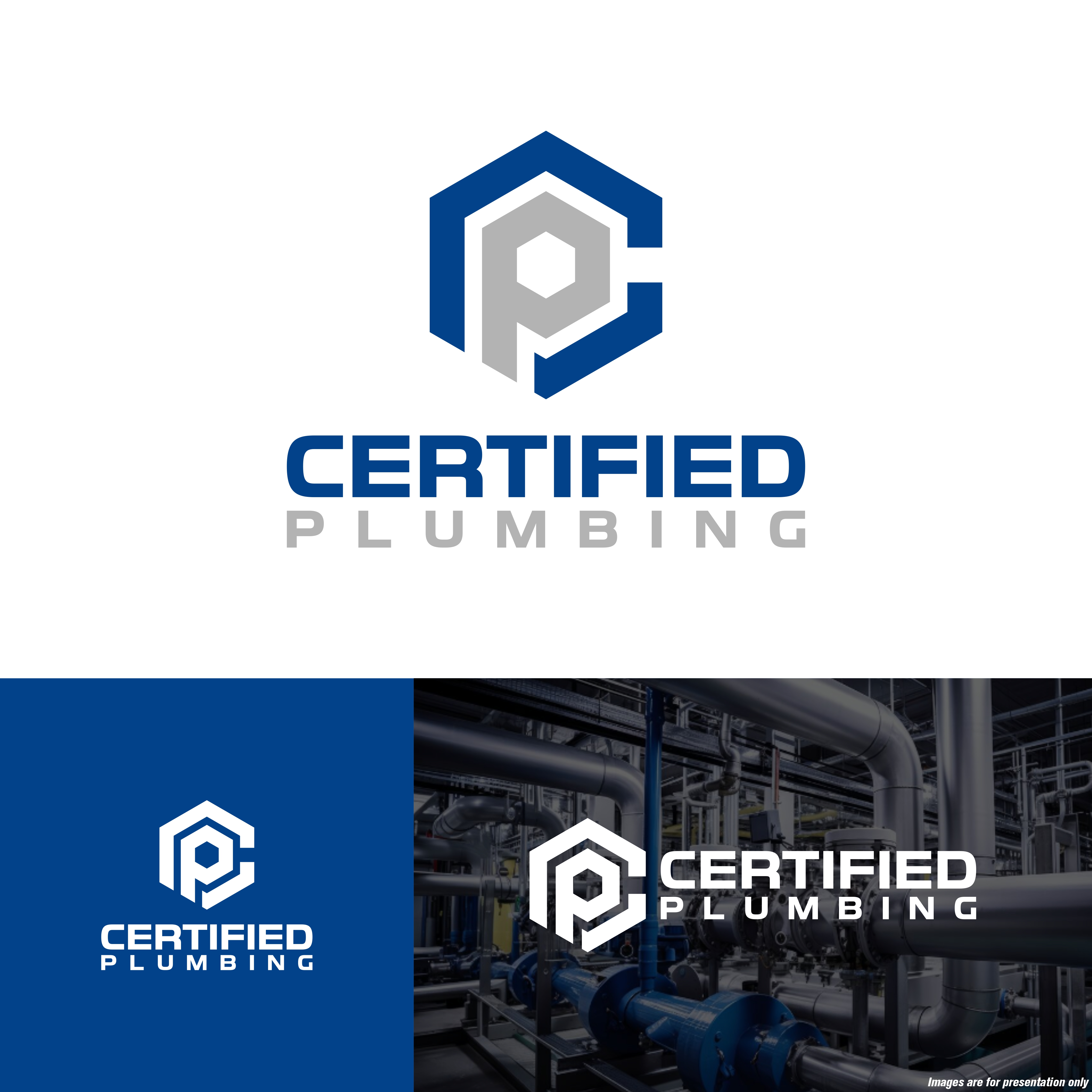 Logo Design by RezaRio for Certified Plumbing Professionals  | Design #36748350