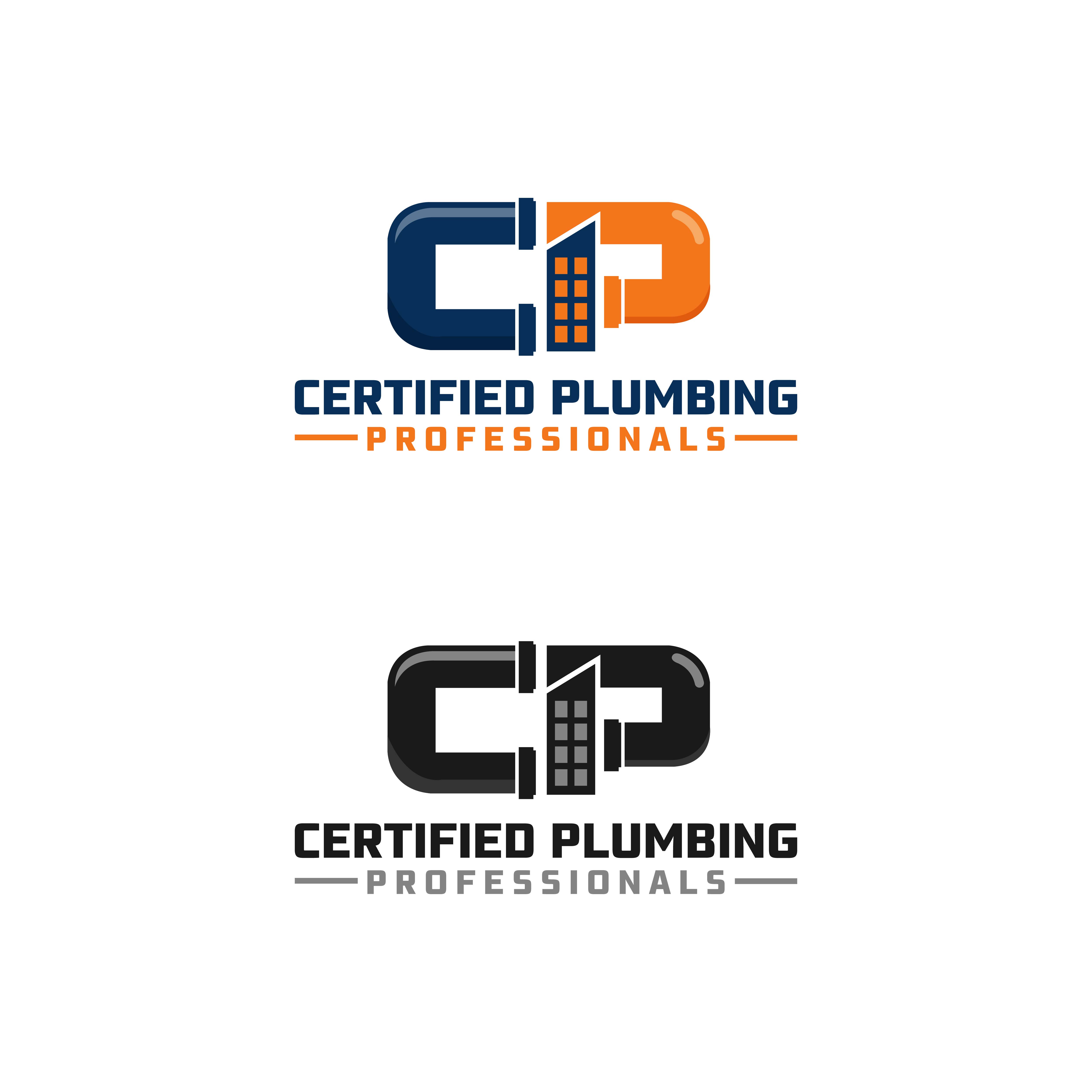 Logo Design by Logo Maker Zone for Certified Plumbing Professionals  | Design #36748196