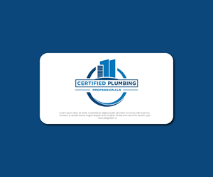 Logo-Design von Alex75 für Certified Plumbing Professionals  | Design: #36770180