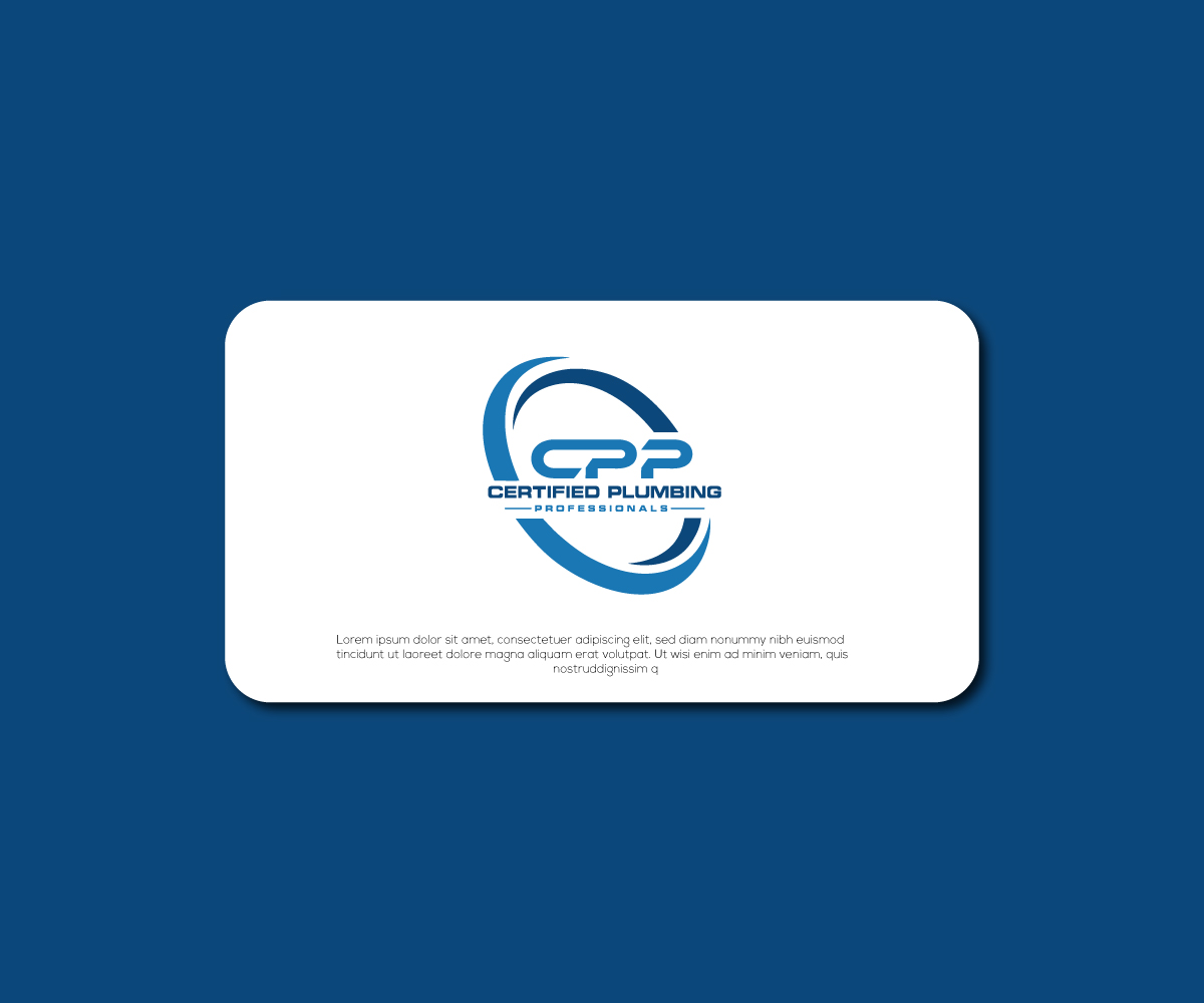 Logo-Design von Alex75 für Certified Plumbing Professionals  | Design #36770184