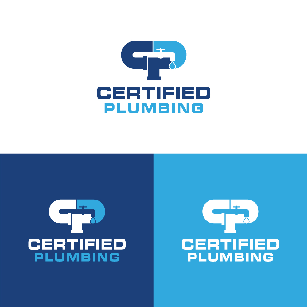 Logo Design by gdesigncorners for Certified Plumbing Professionals  | Design #36773965