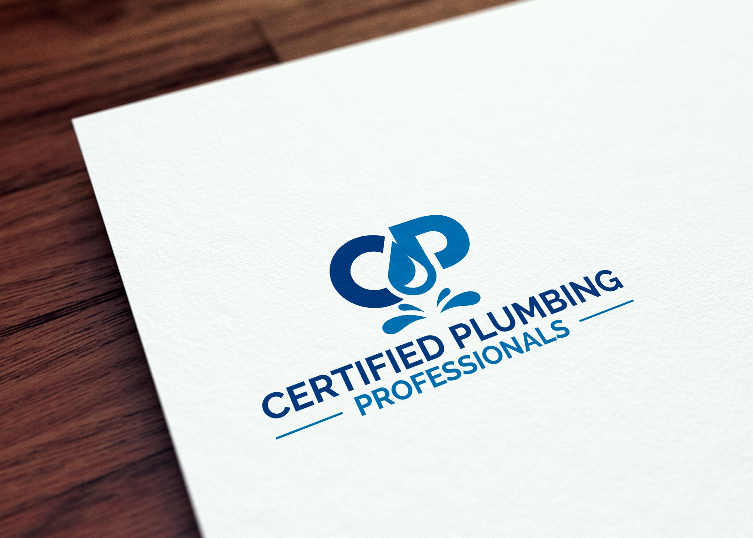 Logo Design by GraphiqueLab for Certified Plumbing Professionals  | Design #36745882