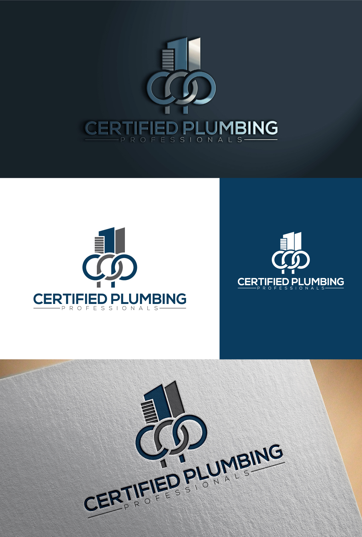 Logo-Design von ariba6269 für Certified Plumbing Professionals  | Design #36745348