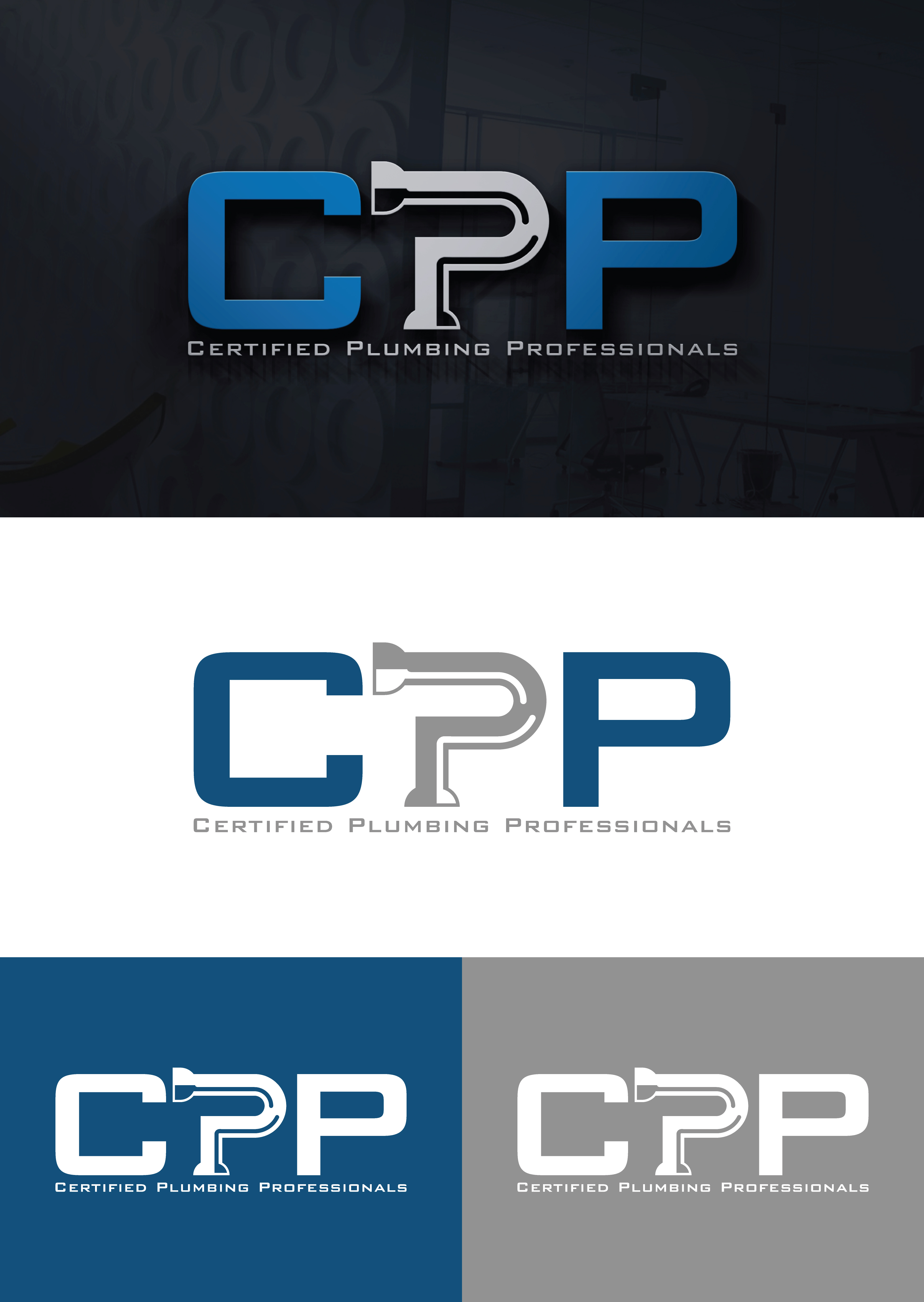 Logo Design by Creatify Lab for Certified Plumbing Professionals  | Design #36746556