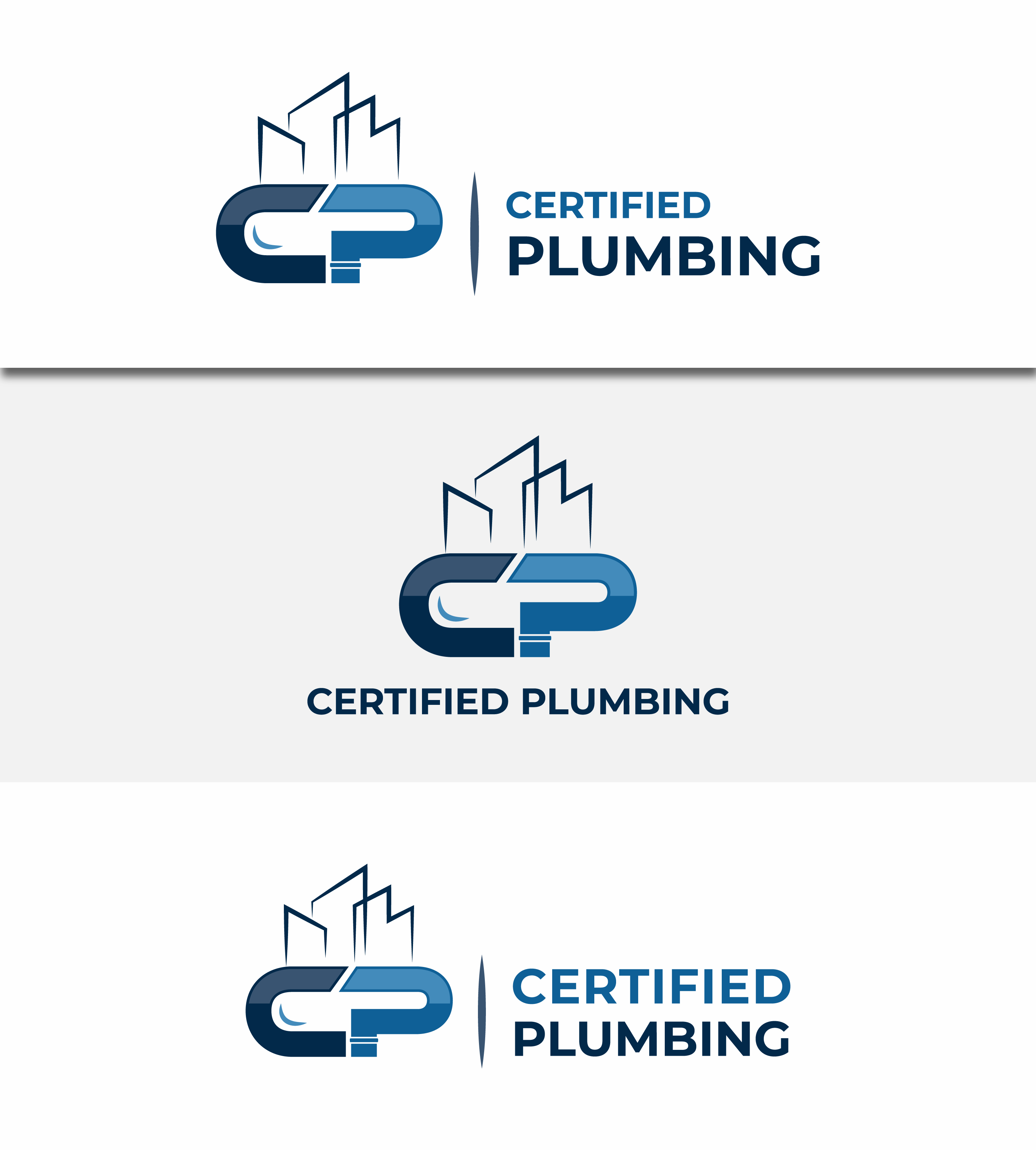 Logo-Design von designest92 für Certified Plumbing Professionals  | Design #36767003