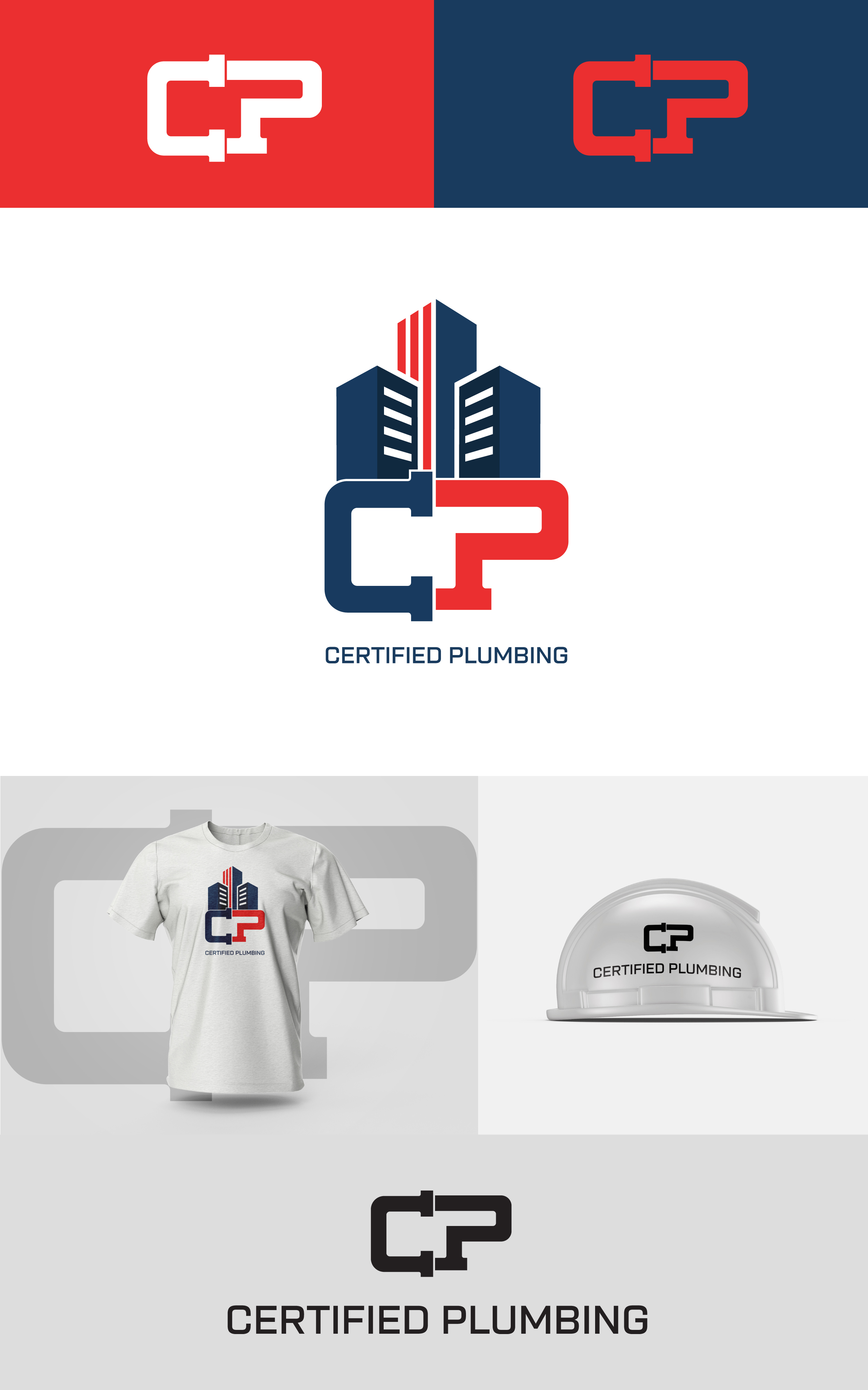 Logo-Design von TJ Creative für Certified Plumbing Professionals  | Design #36746803
