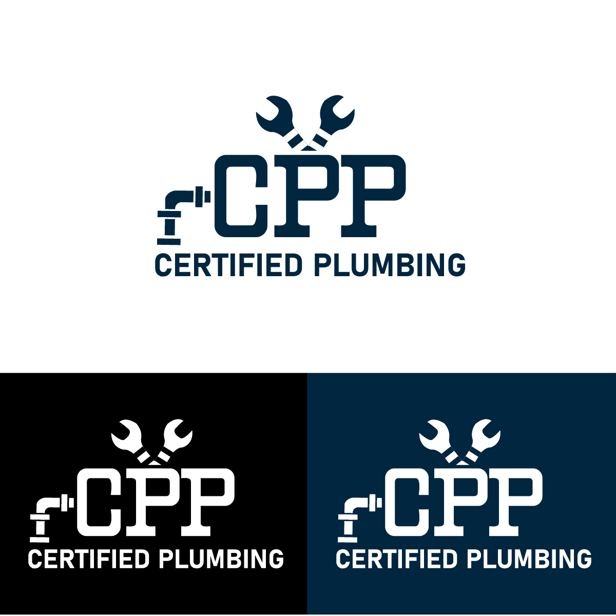 Logo-Design von punchpixel für Certified Plumbing Professionals  | Design #36750680