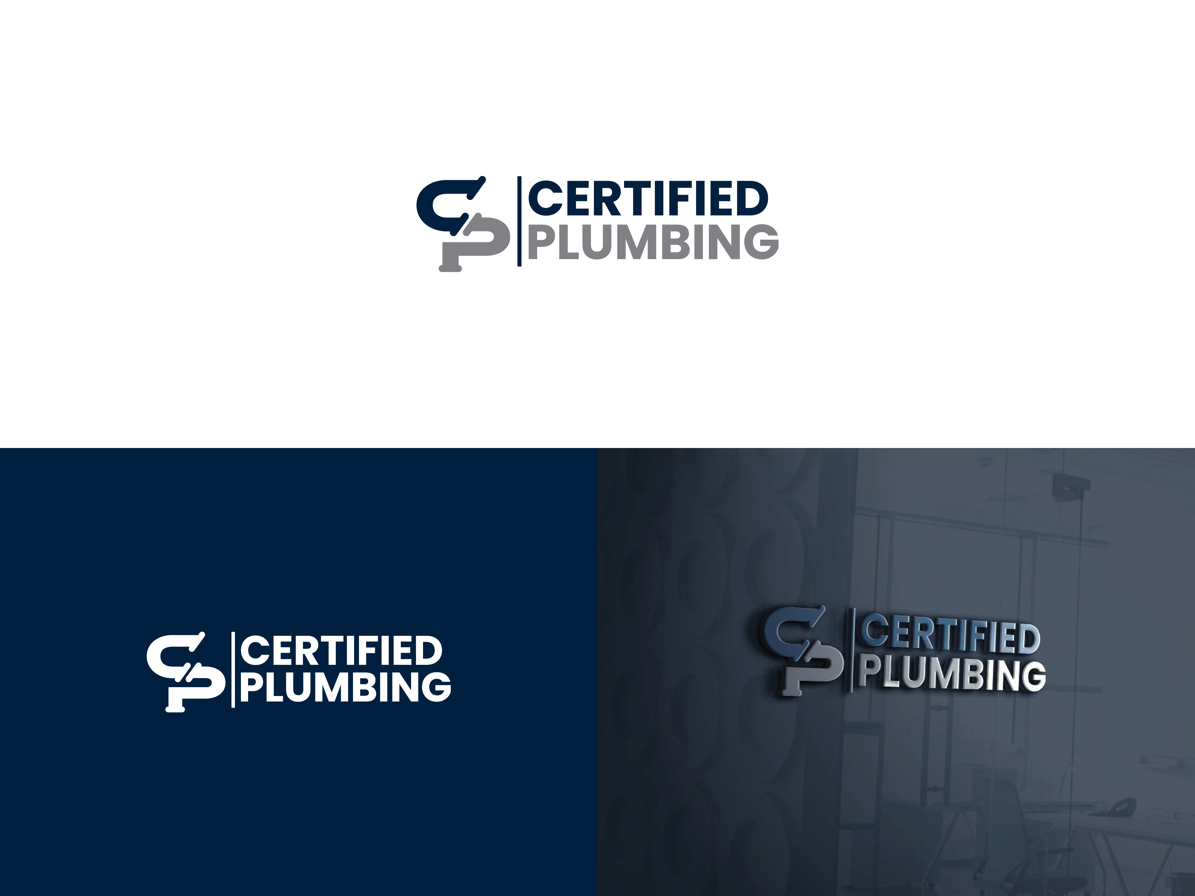 Logo Design by RKS Designs for Certified Plumbing Professionals  | Design #36753750