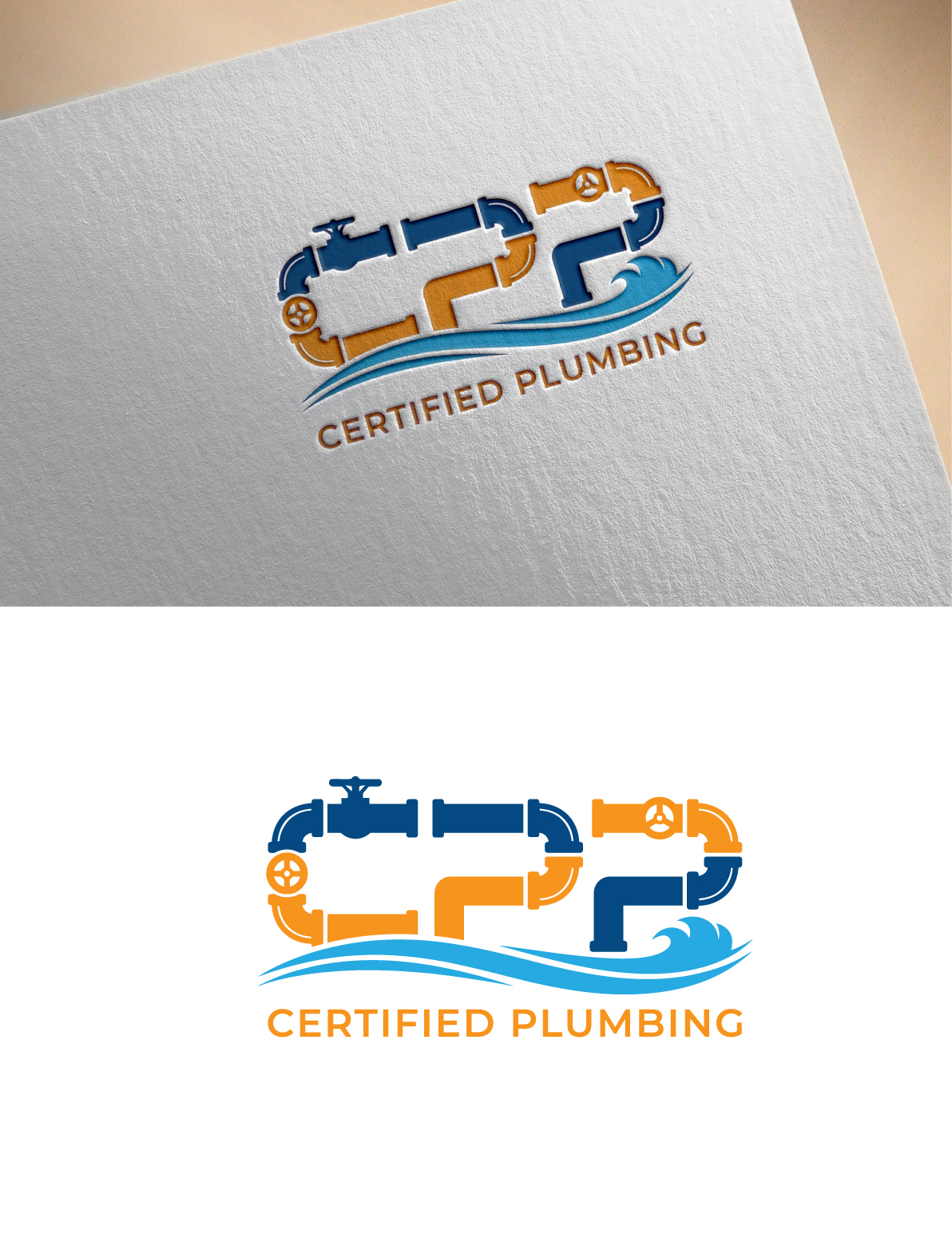 Logo-Design von Oliver_Design für Certified Plumbing Professionals  | Design #36751904