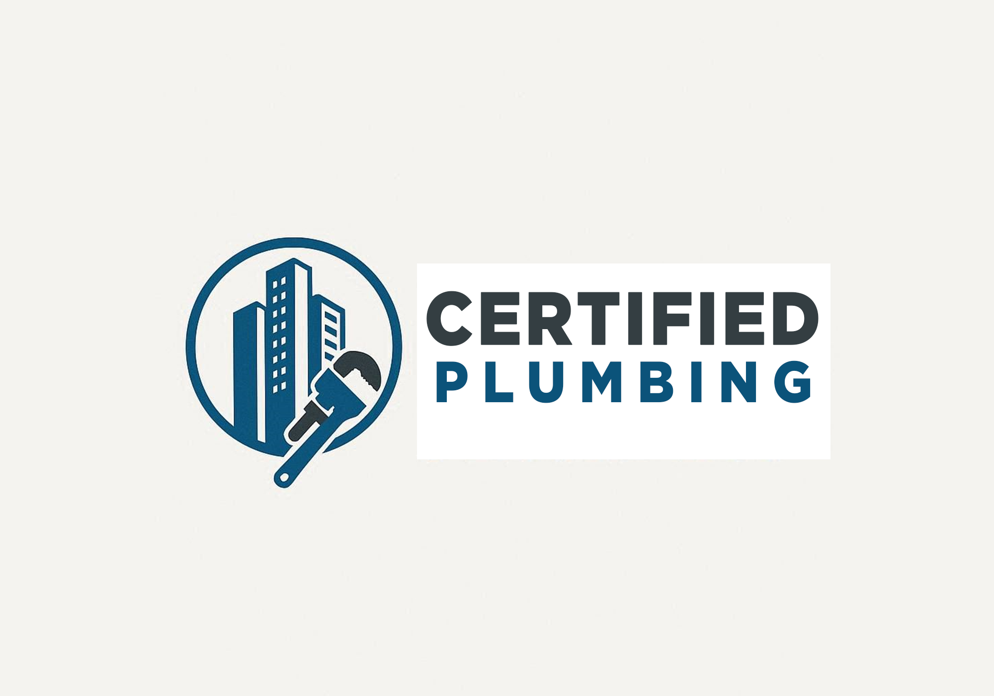 Logo Design by Silverfox Studio for Certified Plumbing Professionals  | Design #36776653
