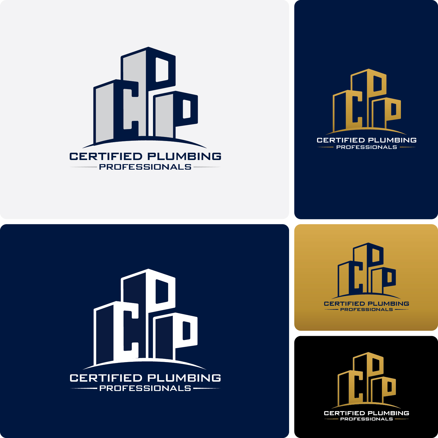 Diseño de Logo por CS_Creatives para Certified Plumbing Professionals  | Diseño #36762499