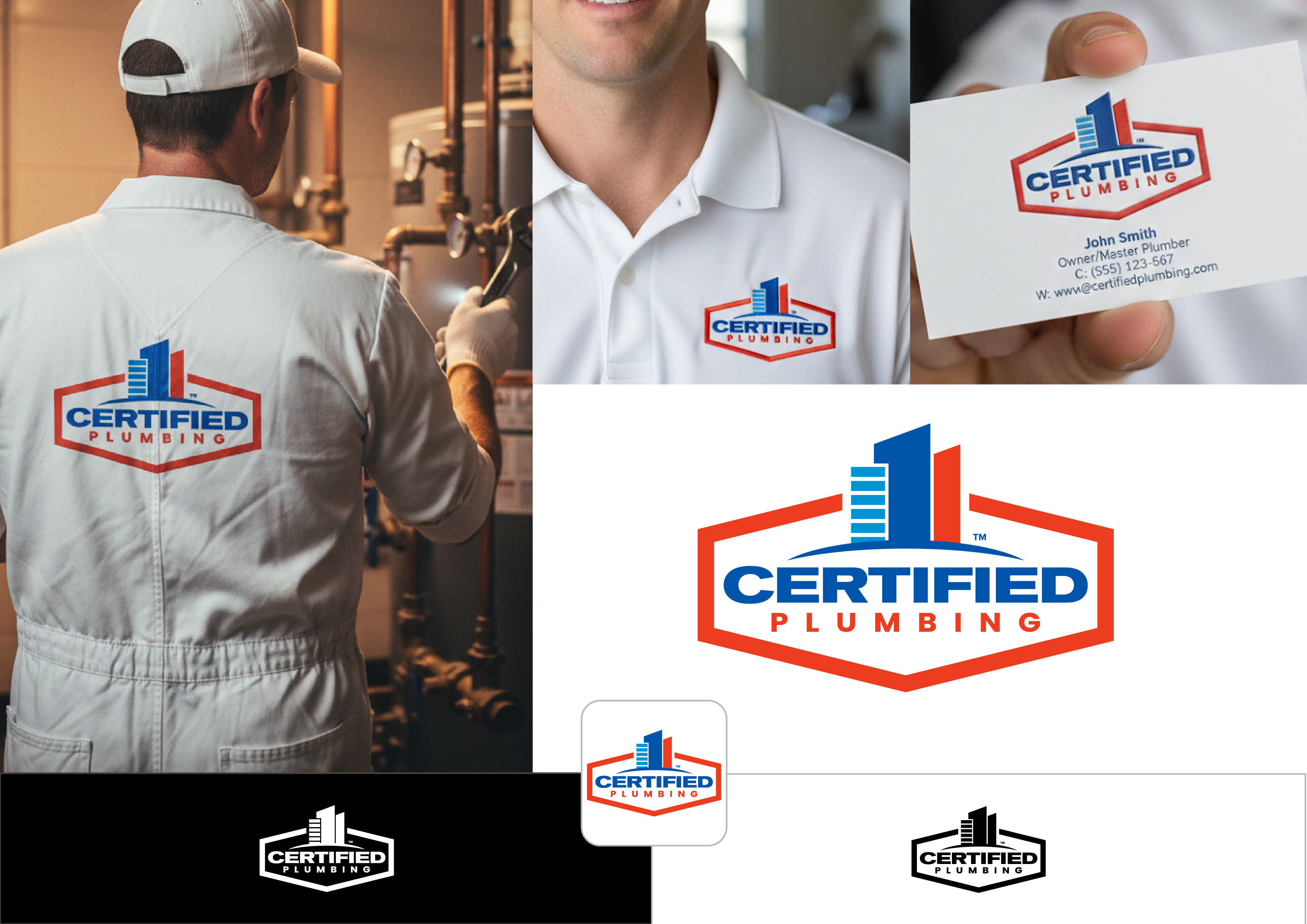 Logo Design by ~idiaz~ for Certified Plumbing Professionals  | Design #36776682