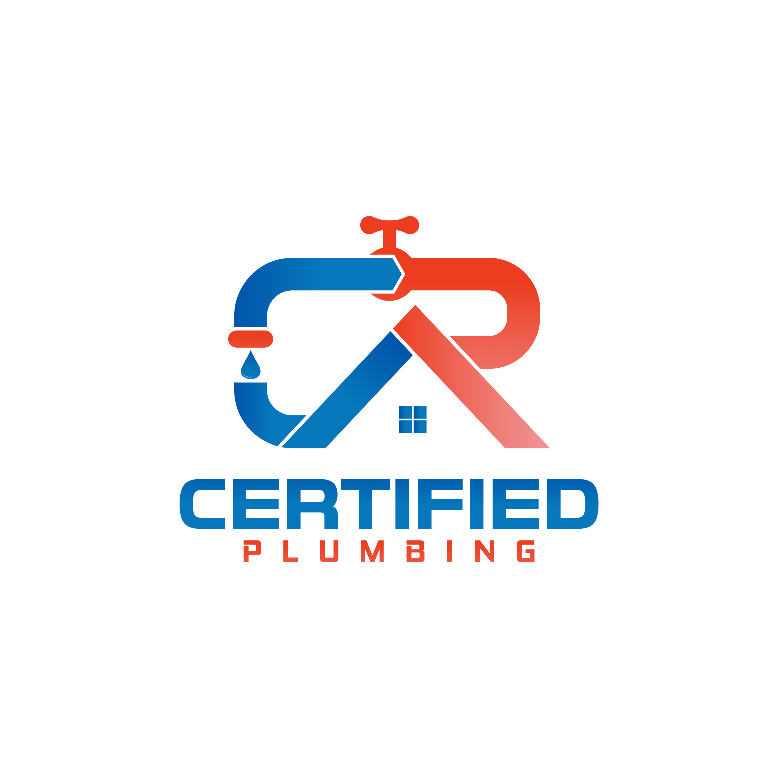 Logo Design by a.v.creation for Certified Plumbing Professionals  | Design #36748376