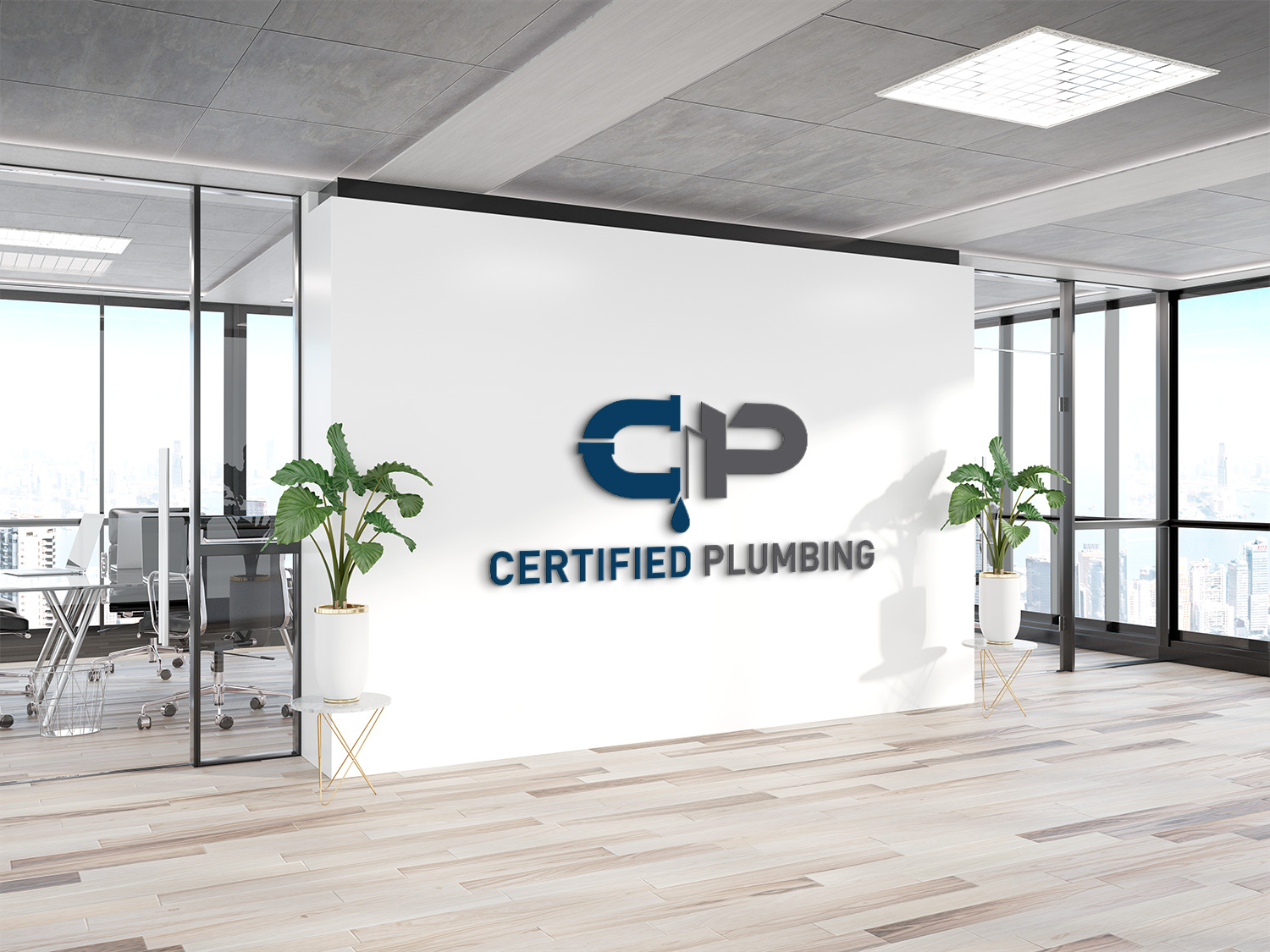 Logo-Design von Deziners Zone für Certified Plumbing Professionals  | Design #36748779