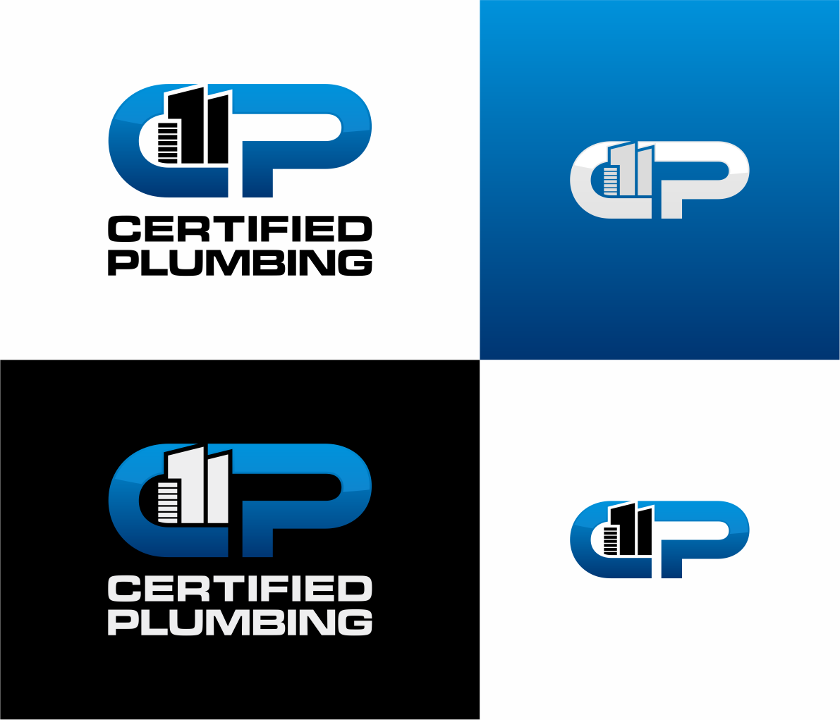 Logo Design by Sibyle for Certified Plumbing Professionals  | Design #36744612