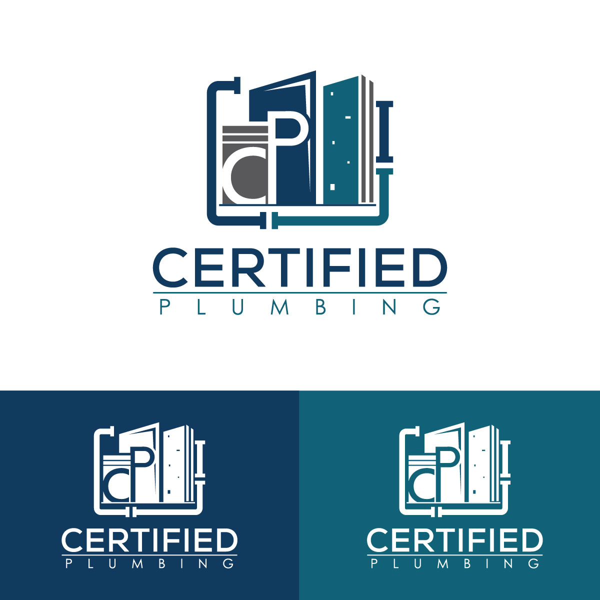 Logo Design by DesignLima for Certified Plumbing Professionals  | Design #36751361