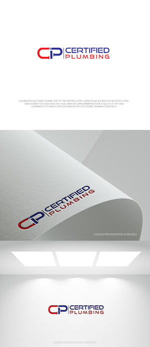 Logo Design by zebronicgraphic for Certified Plumbing Professionals  | Design: #36754178