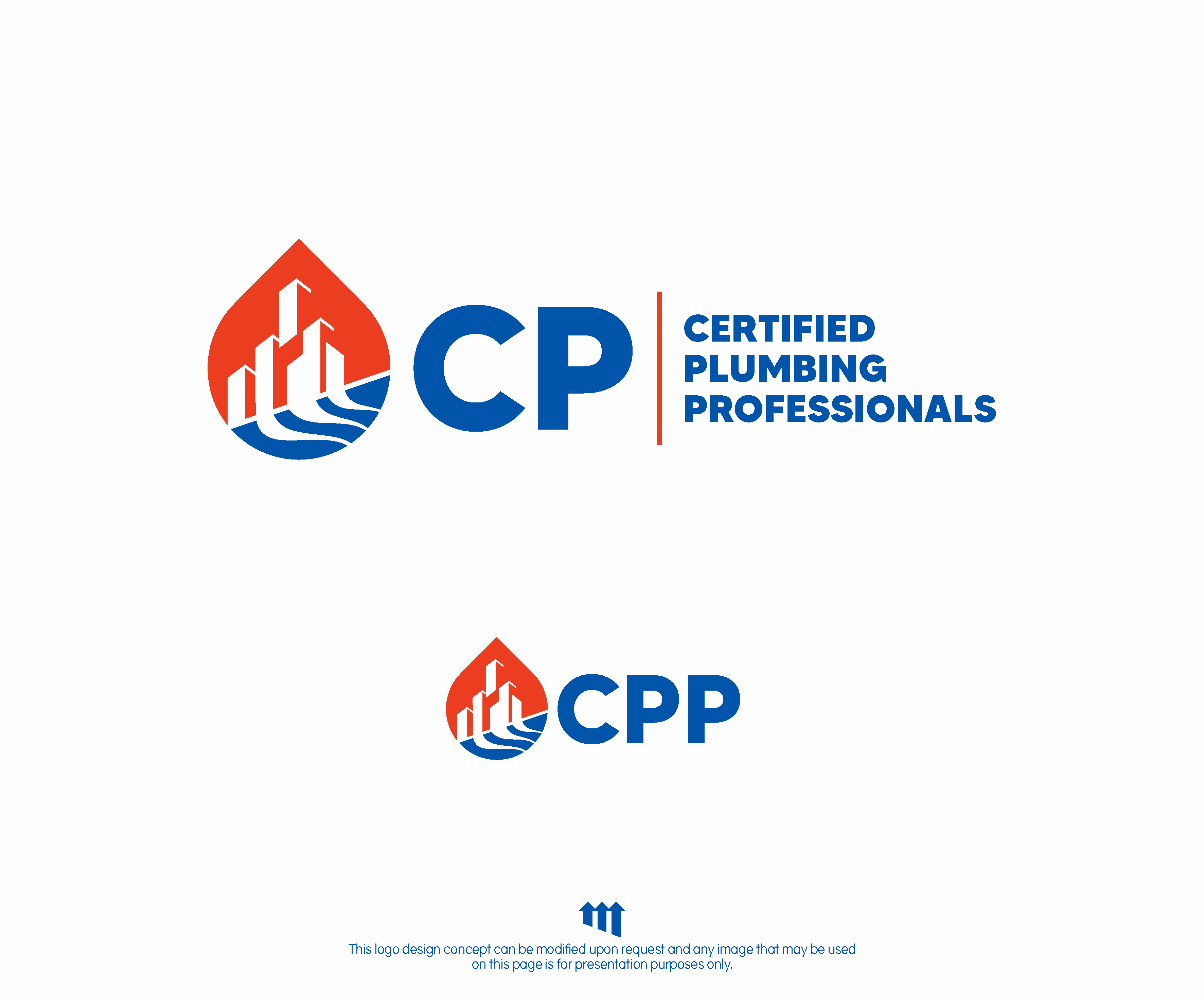 Logo Design by MBARO for Certified Plumbing Professionals  | Design #36777777
