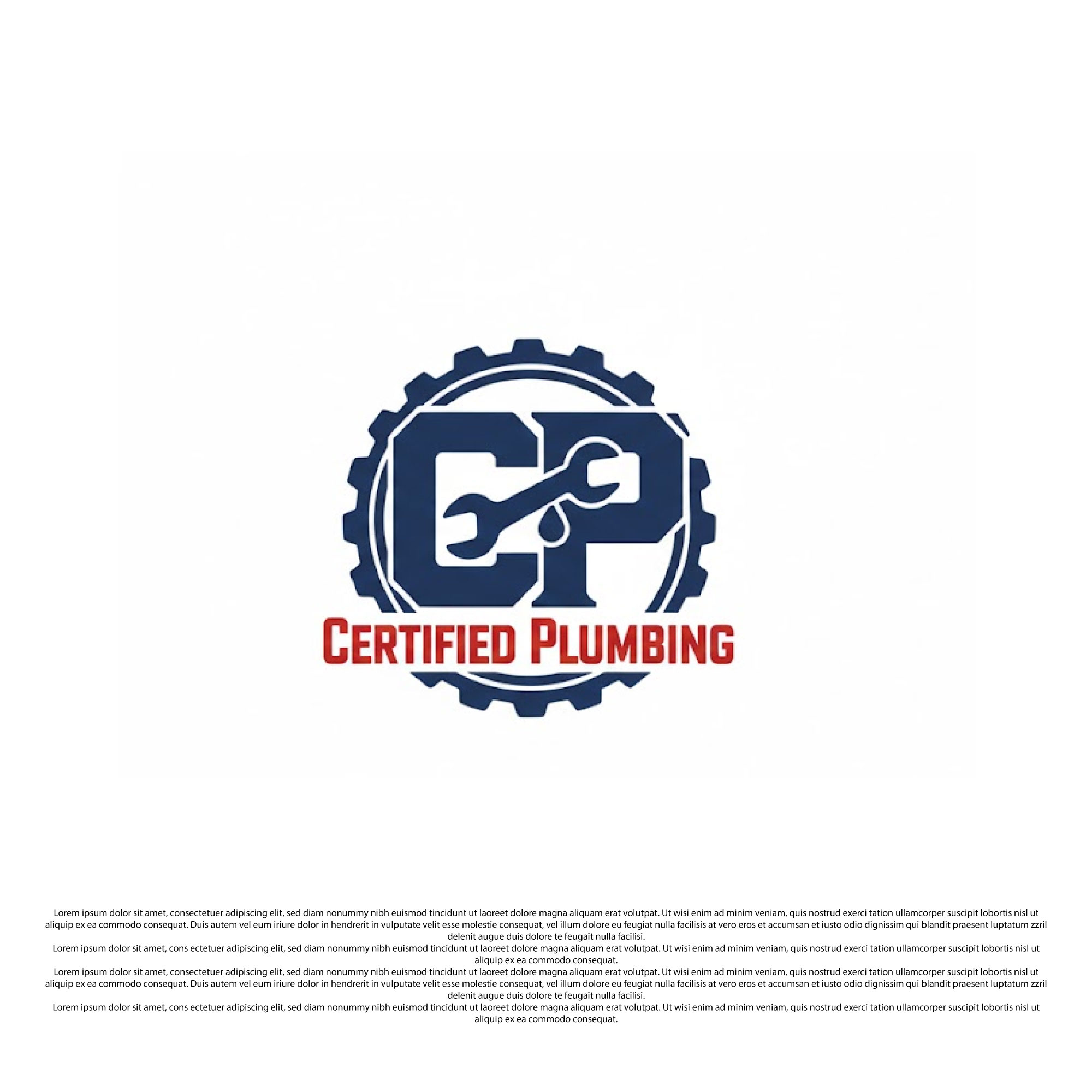 Logo Design by UAD DESIGNS for Certified Plumbing Professionals  | Design #36749761
