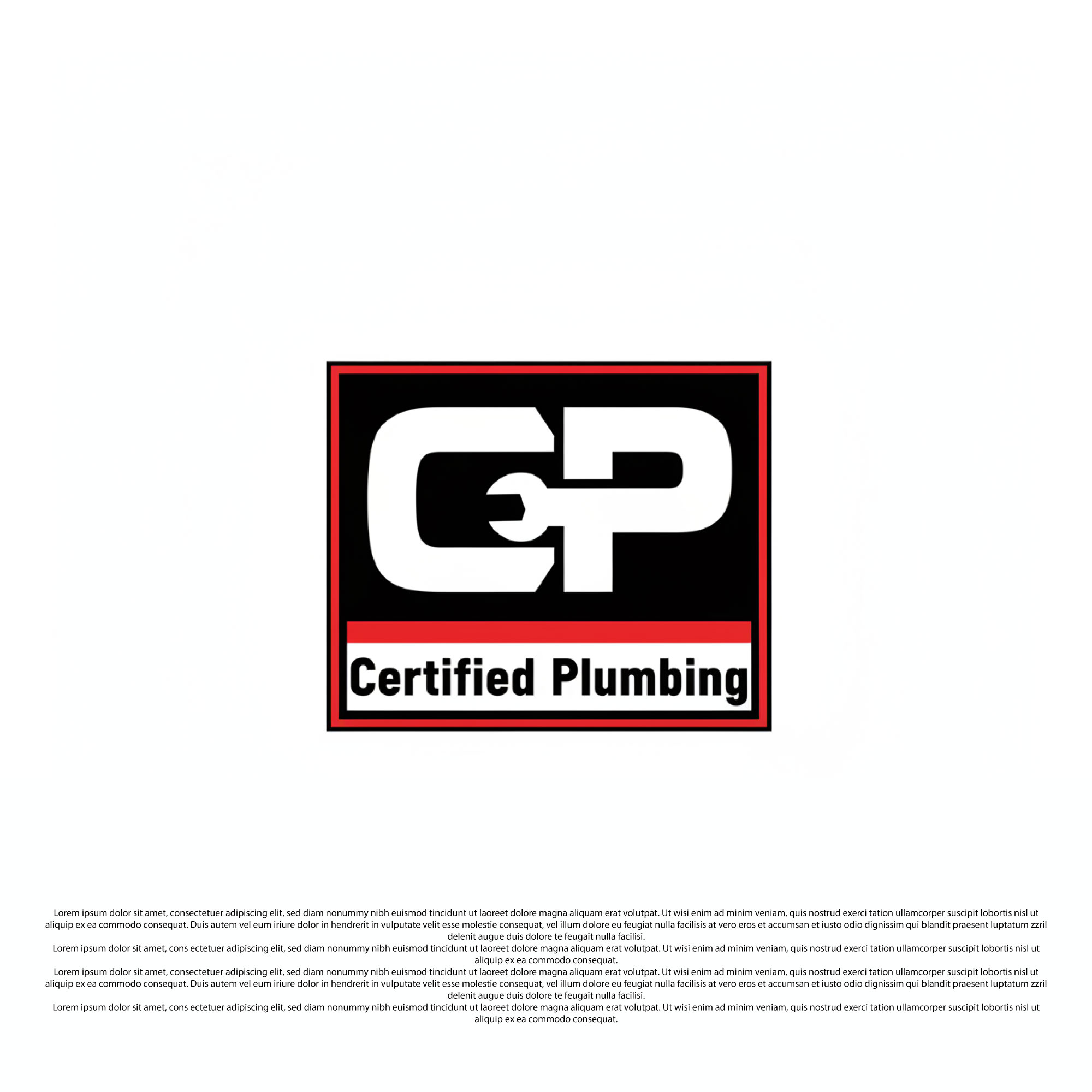 Logo Design by UAD DESIGNS for Certified Plumbing Professionals  | Design #36749762