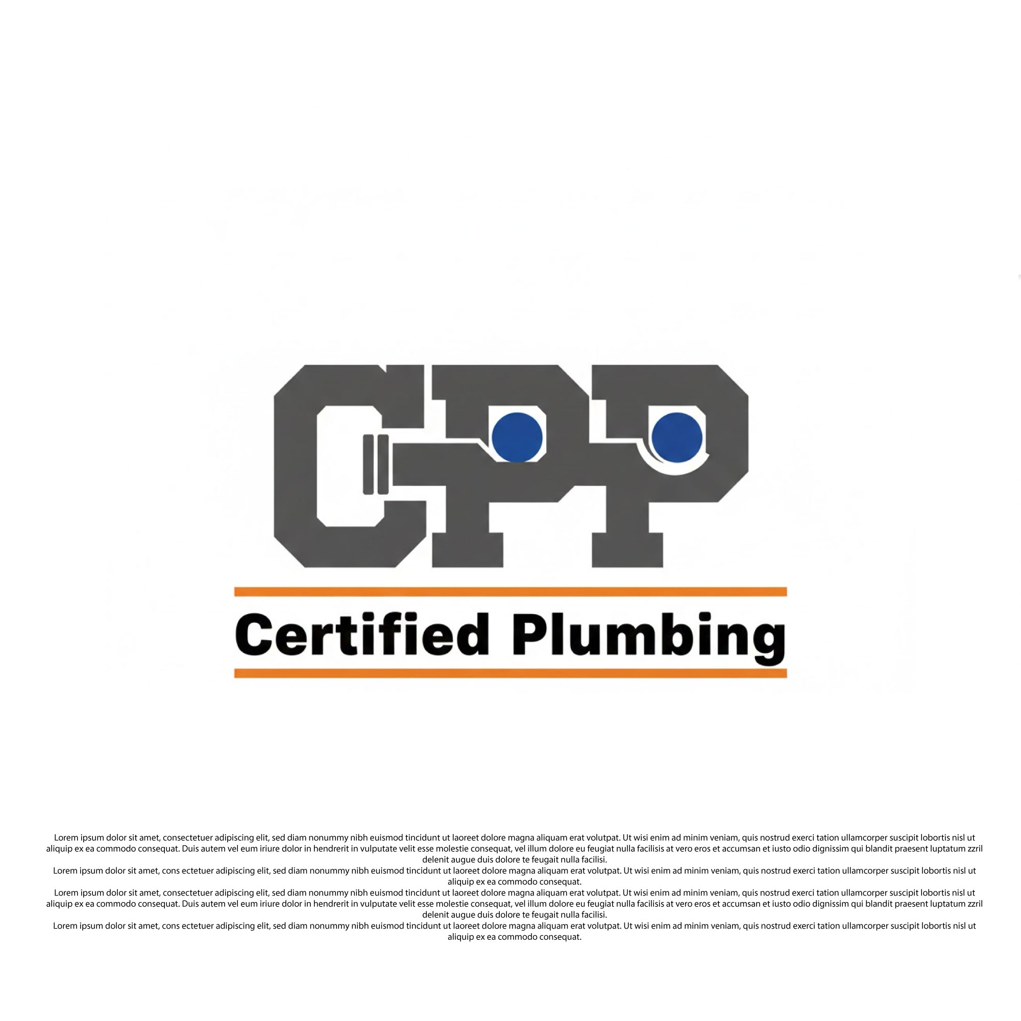 Logo Design by UAD DESIGNS for Certified Plumbing Professionals  | Design #36761006