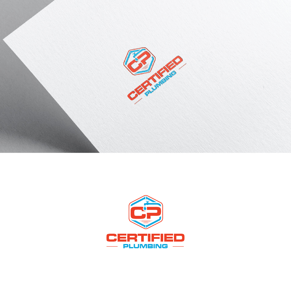 Logo Design by Maxo-Biz for Certified Plumbing Professionals  | Design #36746819
