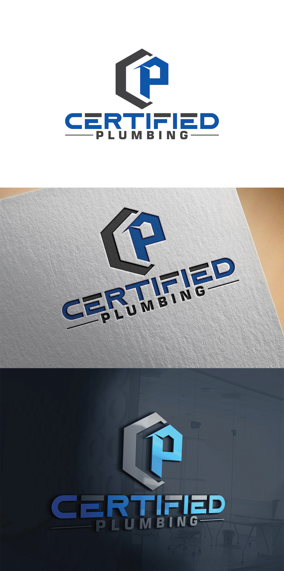 Logo Design by Imran_me for Certified Plumbing Professionals  | Design #36749000
