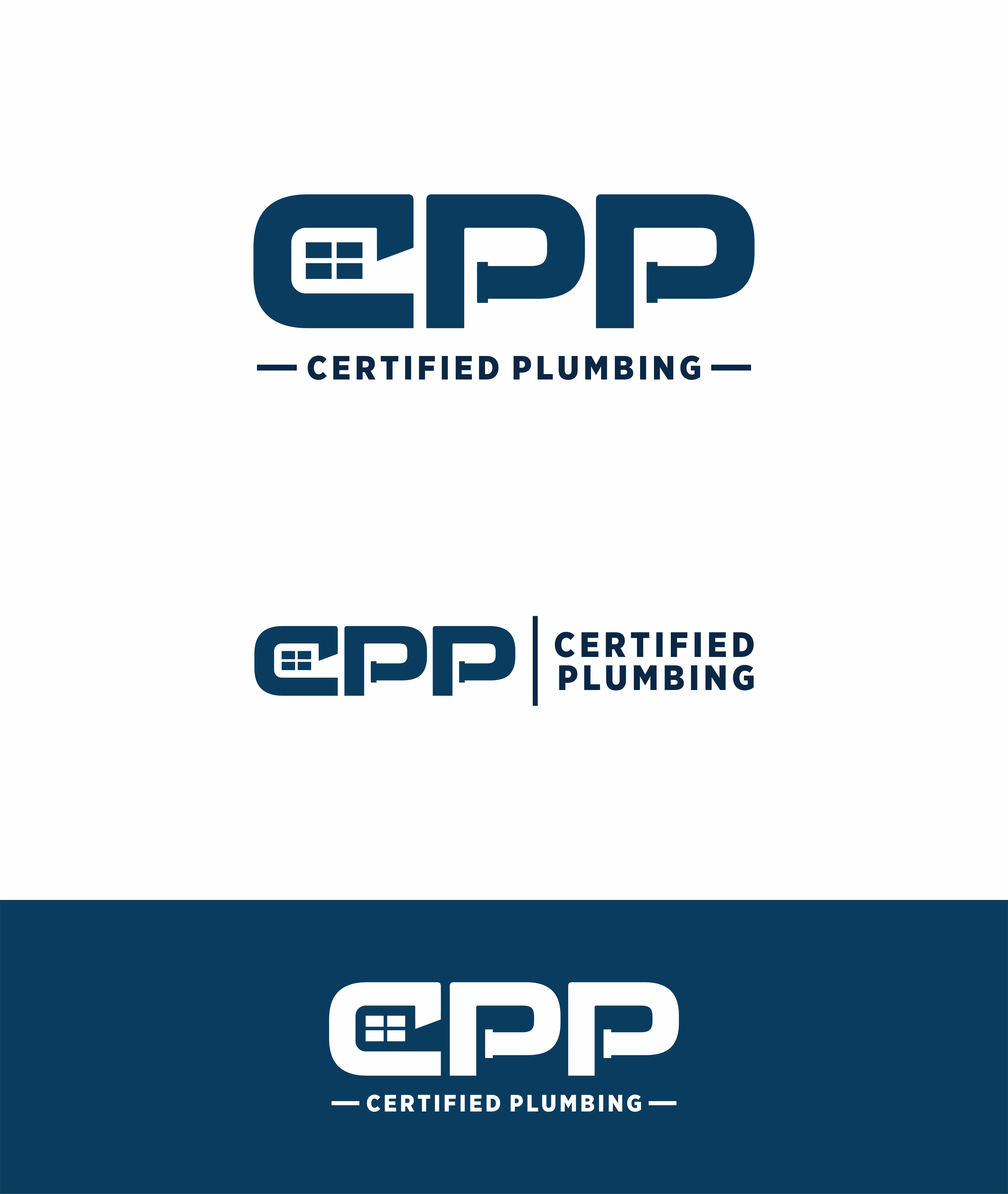 Logo Design by D'Mono for Certified Plumbing Professionals  | Design #36779717