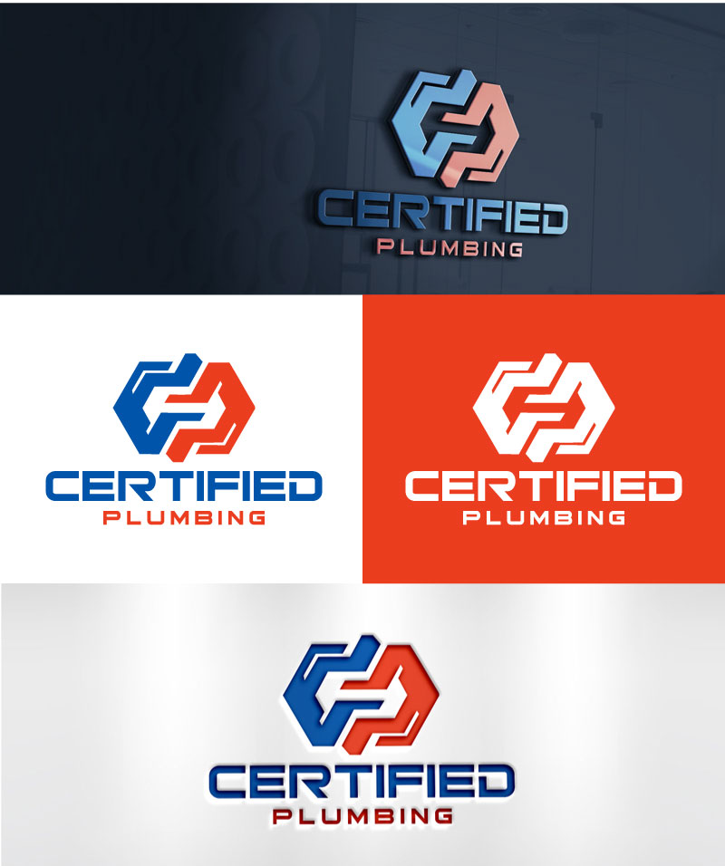 Logo Design by Pro_DesignMaster for Certified Plumbing Professionals  | Design #36748344