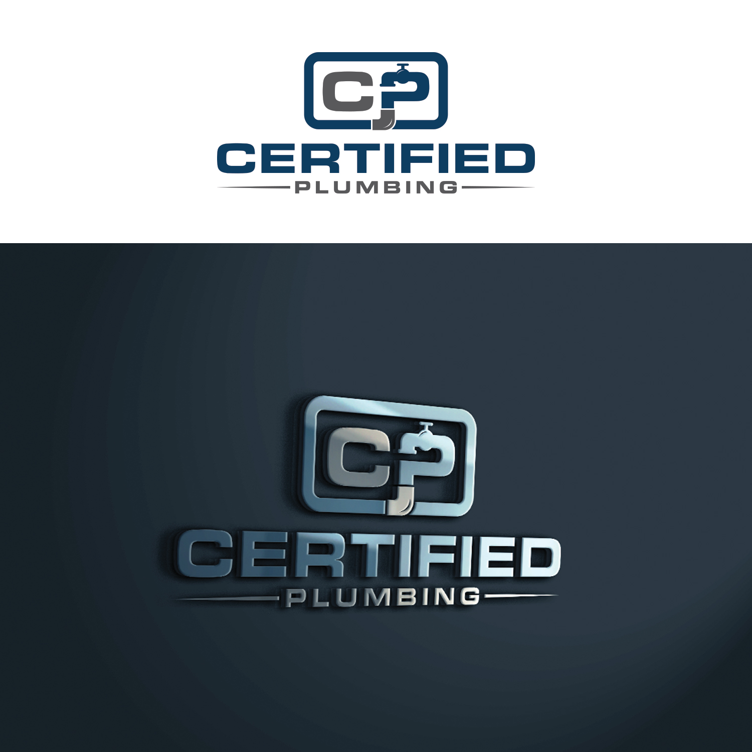 Logo Design by EnaGraph for Certified Plumbing Professionals  | Design #36745382